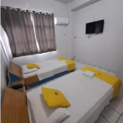 Bed in Hotel Panorama, Cuiabá