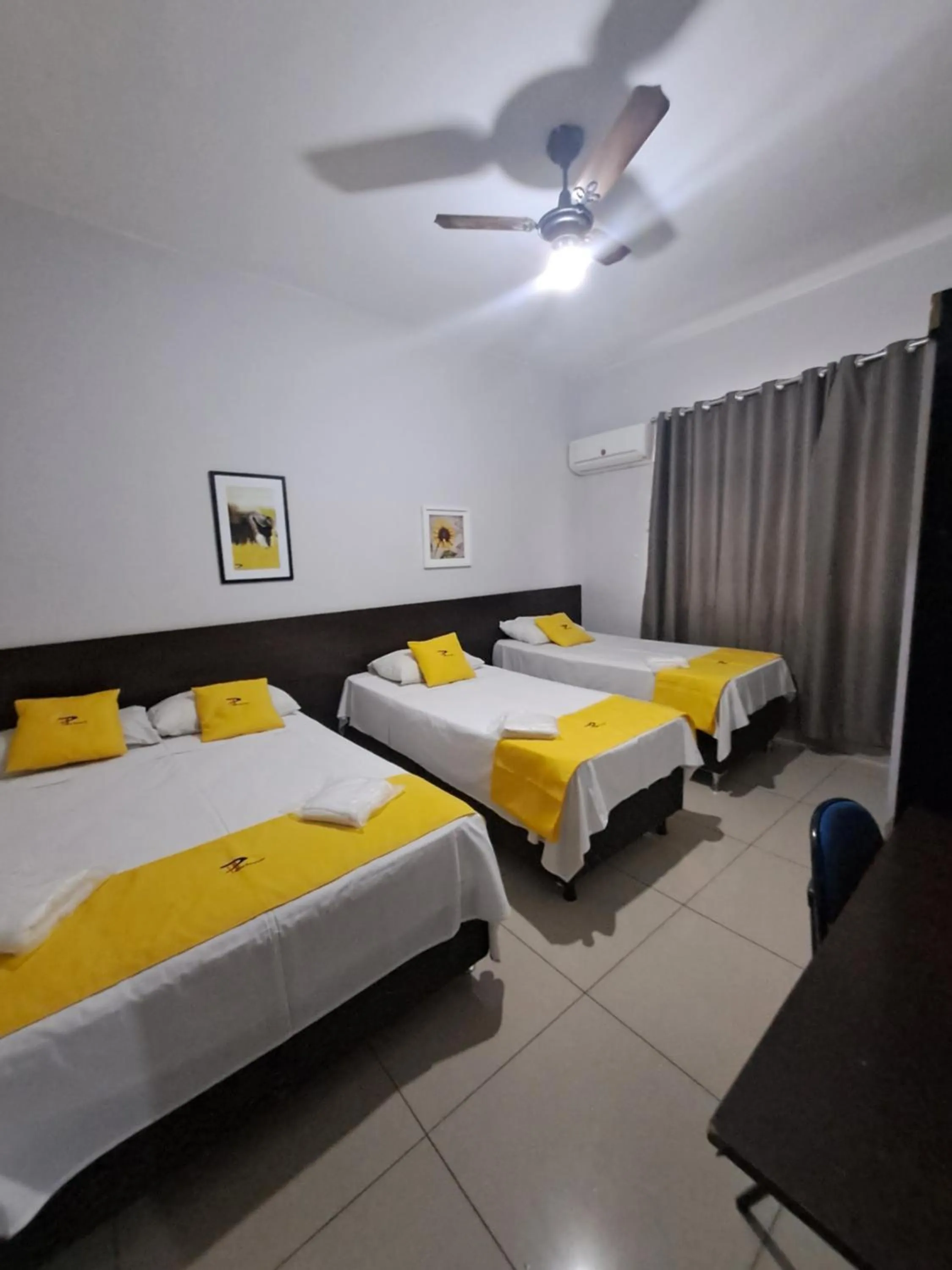 Bed in Hotel Panorama, Cuiabá