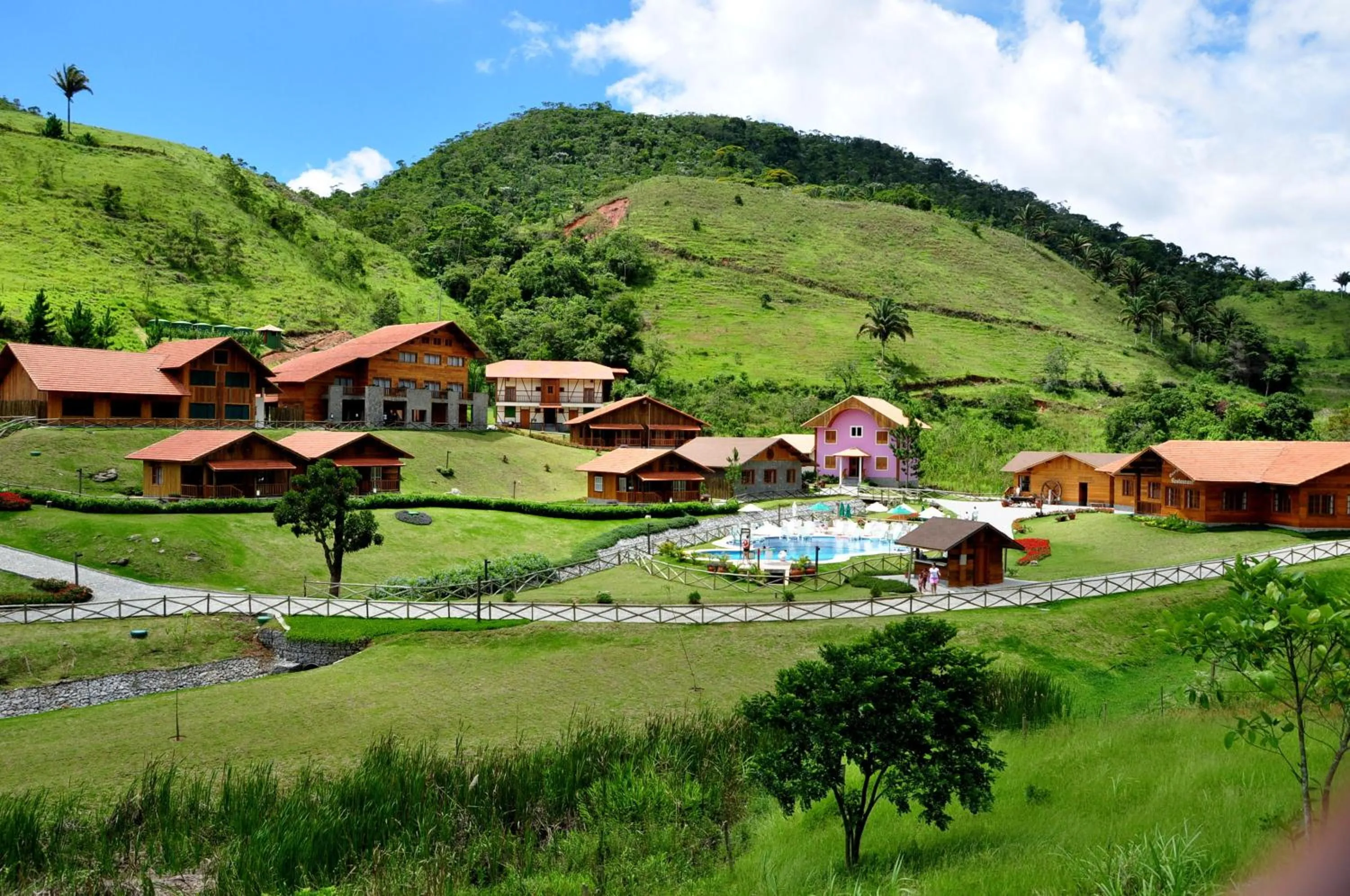 Natural landscape in Fazenda Suica Le Canton