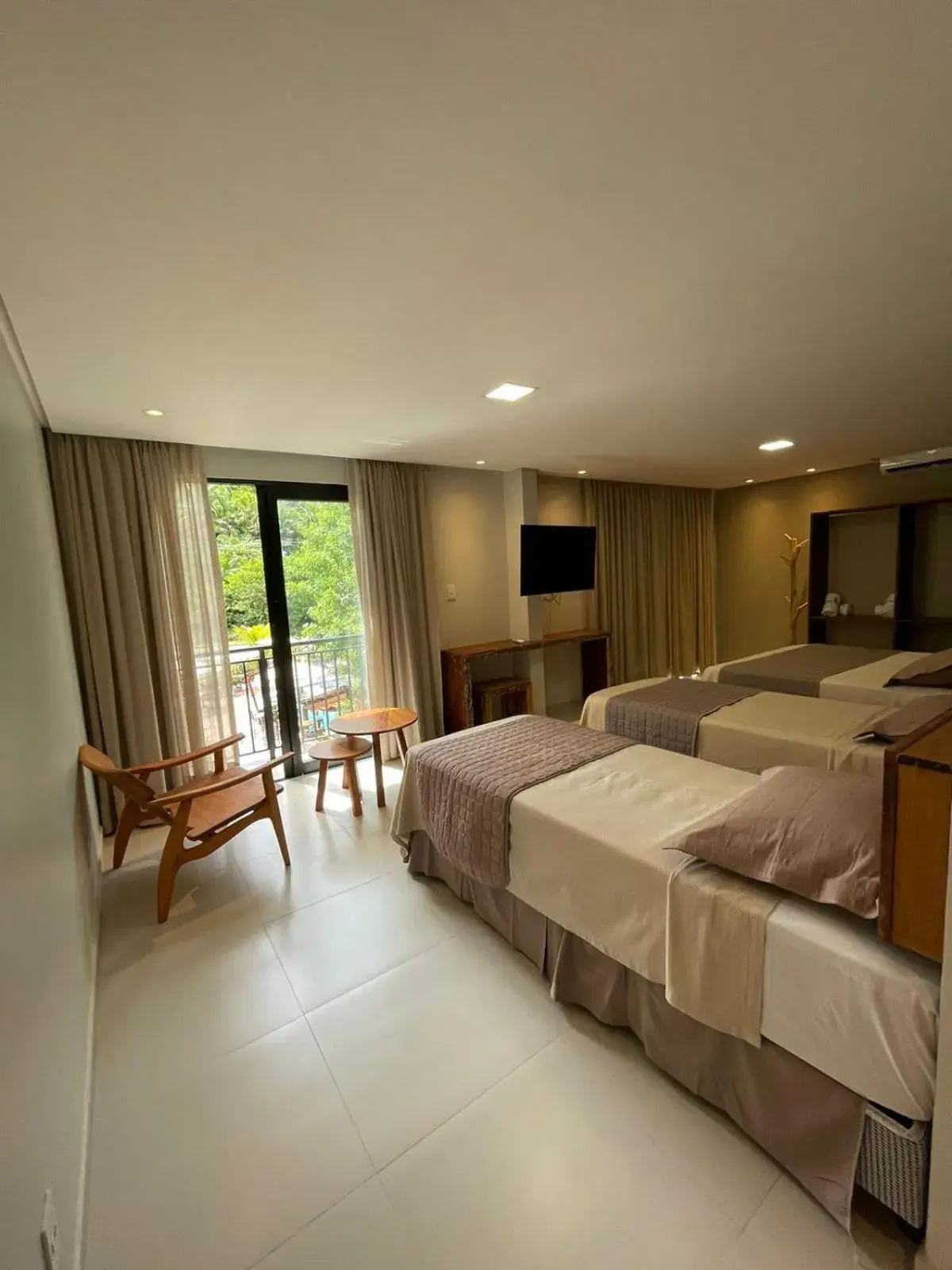 Deluxe Quadruple Room in Pousada Patuá do Morro Deluxe Quadruple Room in Pousada Patuá do Morro