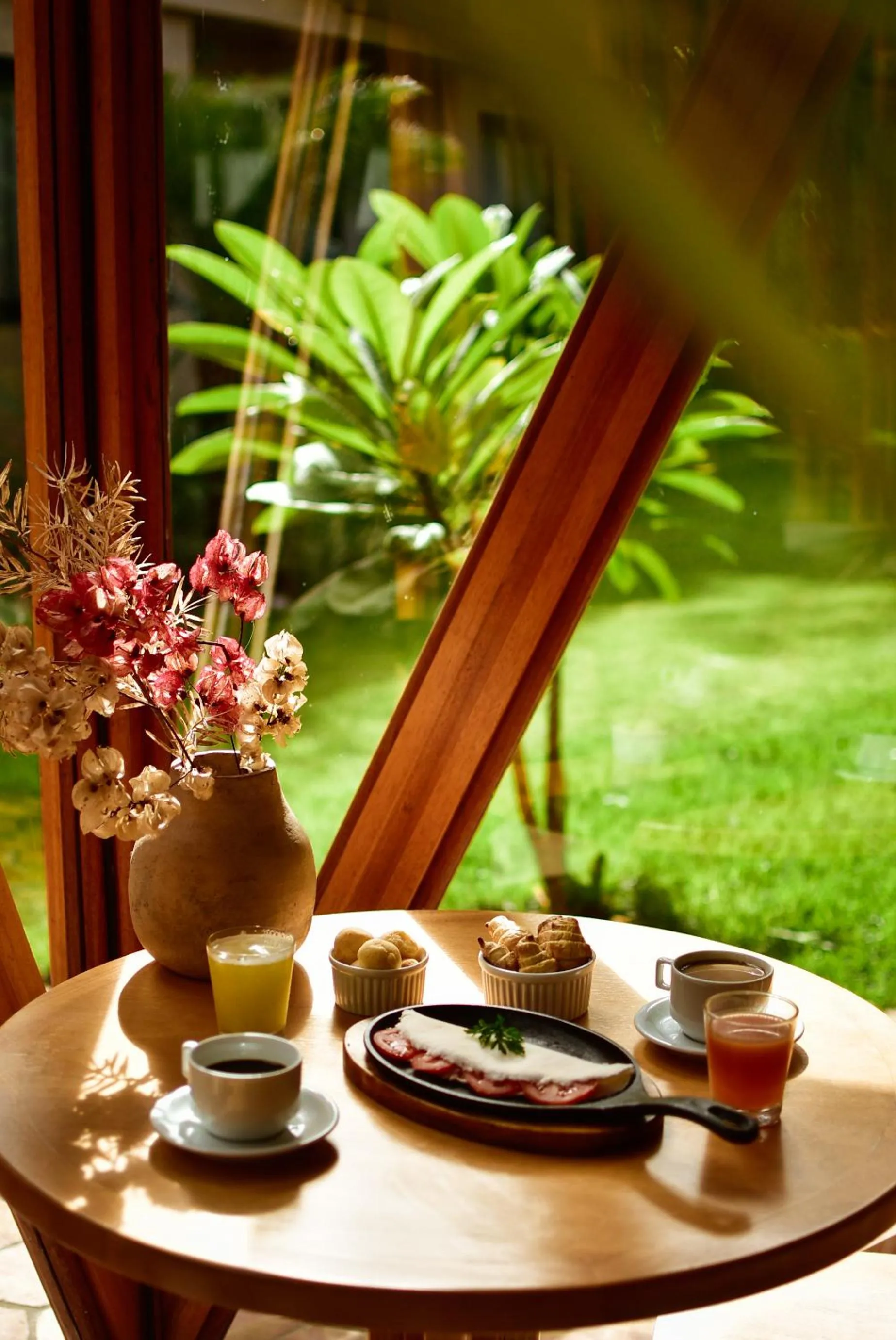 Garden view in Pousada Patuá do Morro