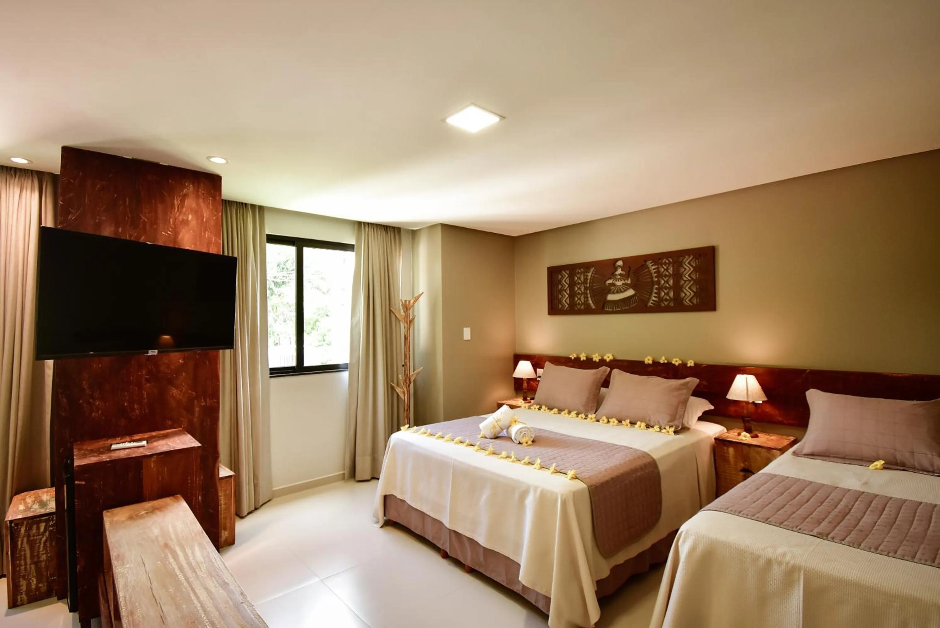 Bed in Pousada Patuá do Morro