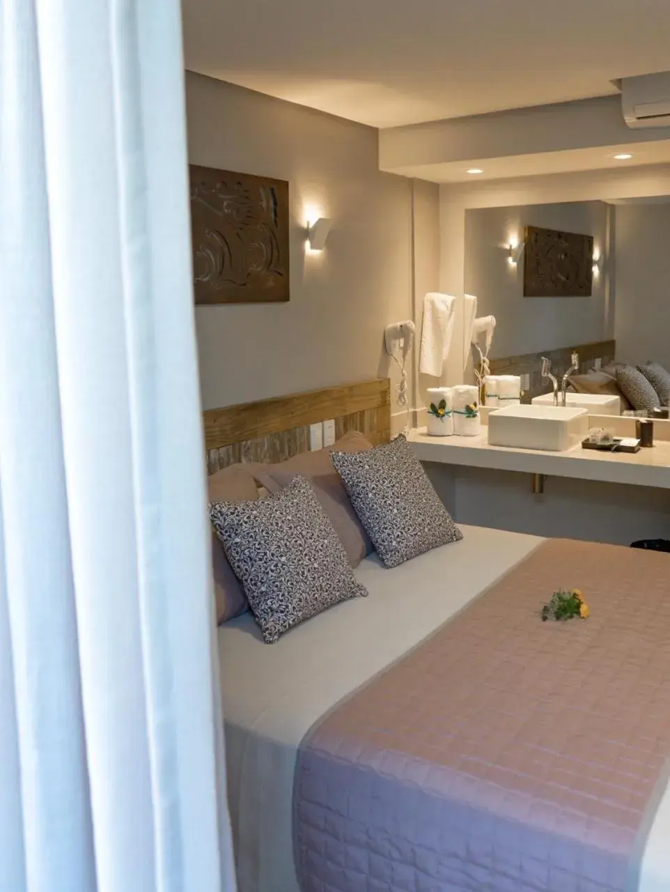 Double Room in Pousada Patuá do Morro Double Room in Pousada Patuá do Morro