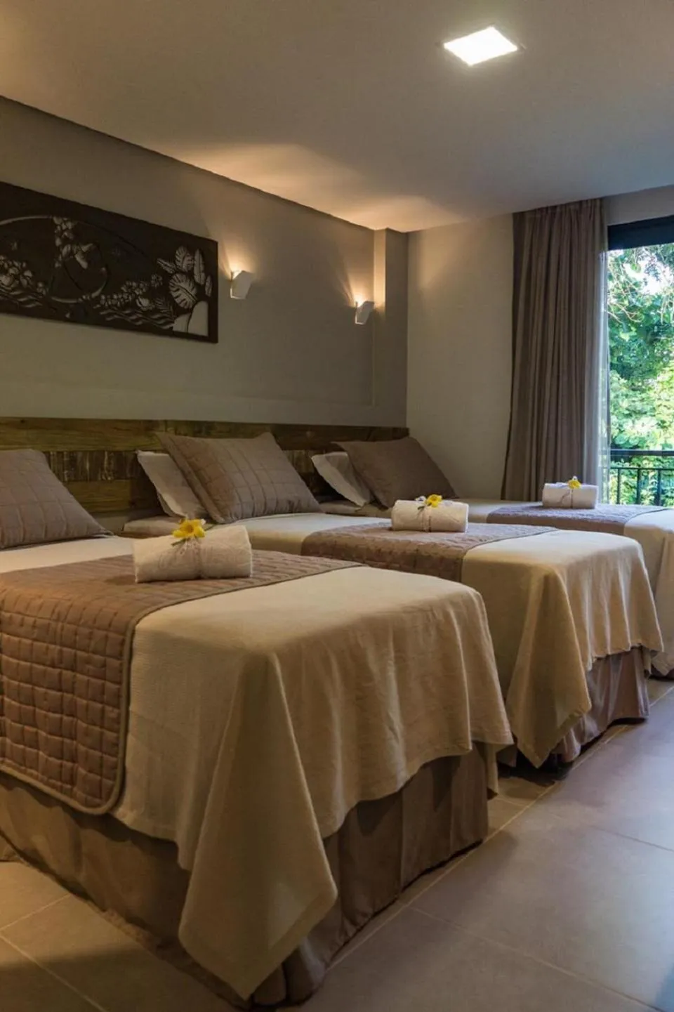 Bed in Pousada Patuá do Morro