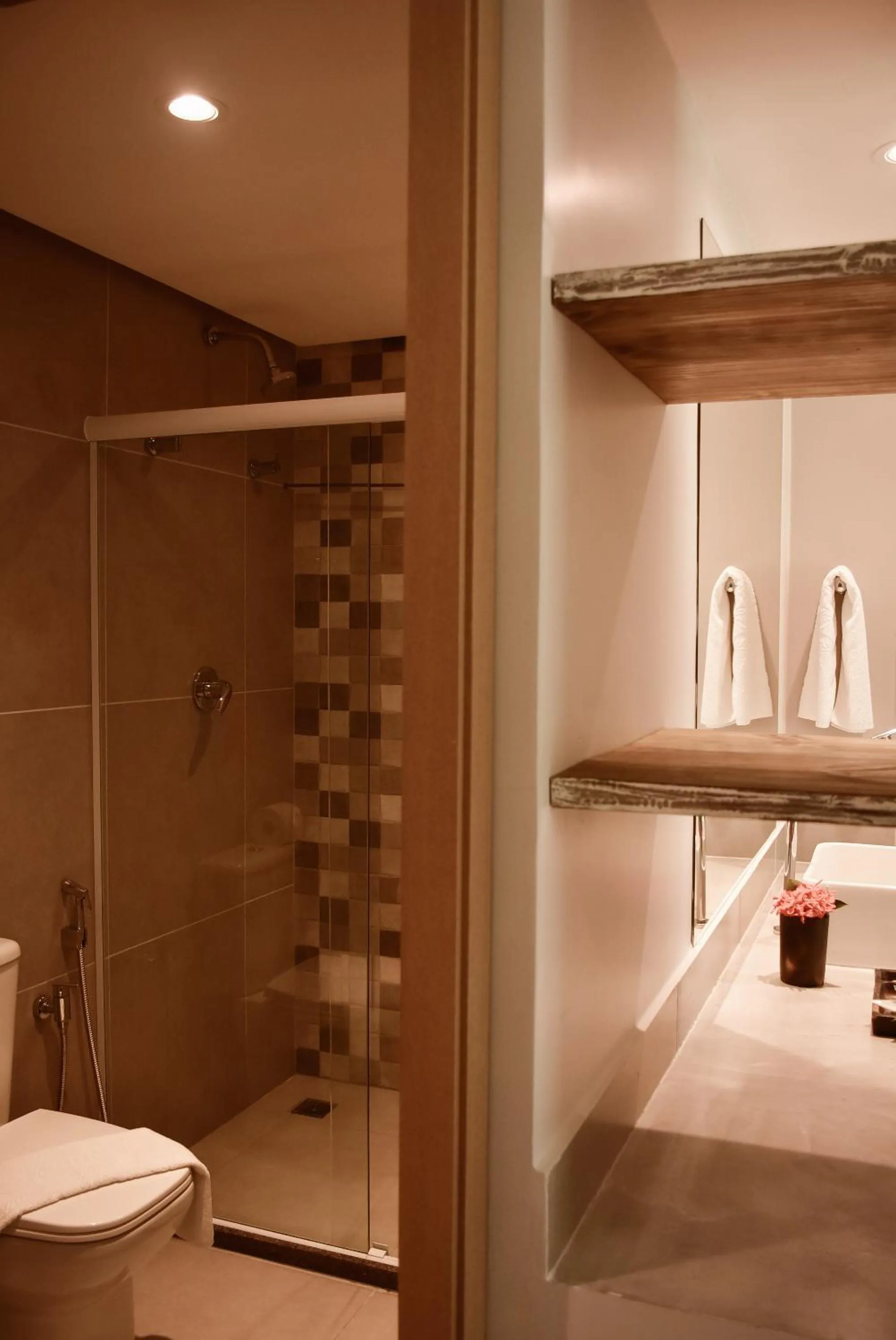 Shower in Pousada Patuá do Morro