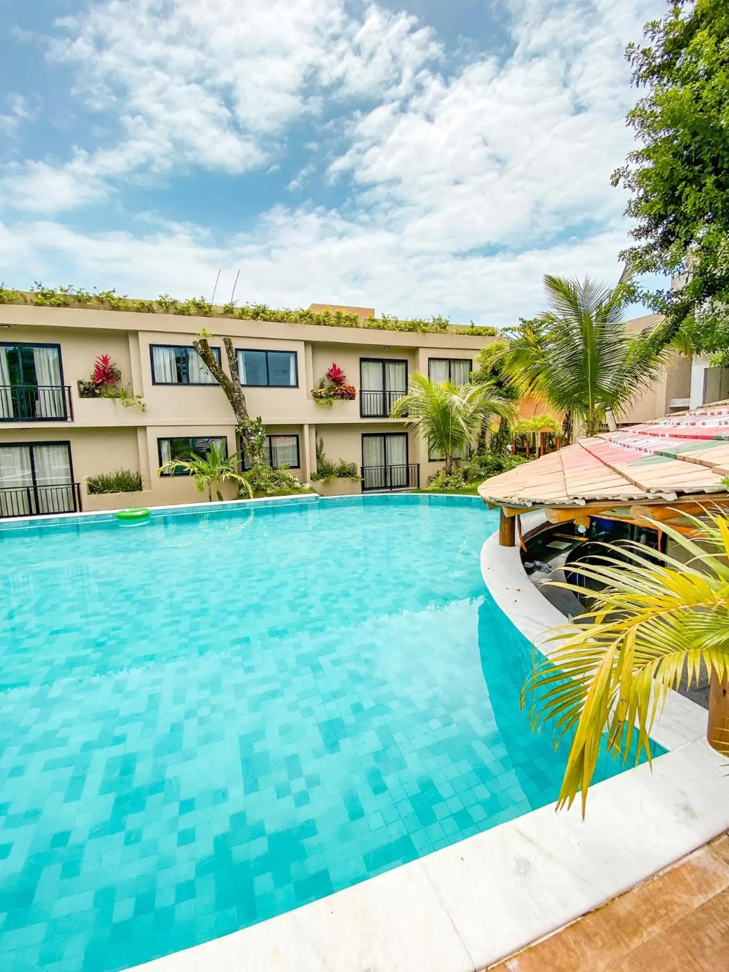 Swimming pool in Pousada Patuá do Morro