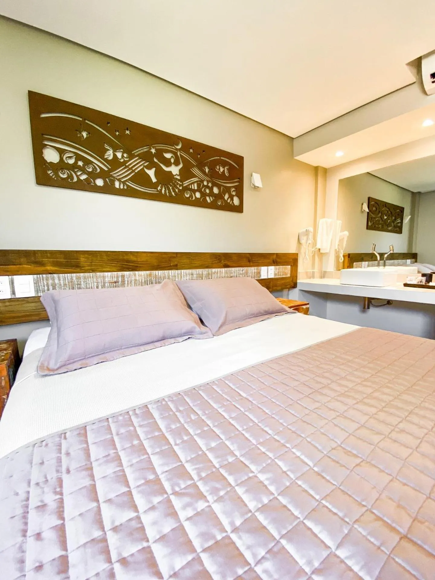 Bed in Pousada Patuá do Morro