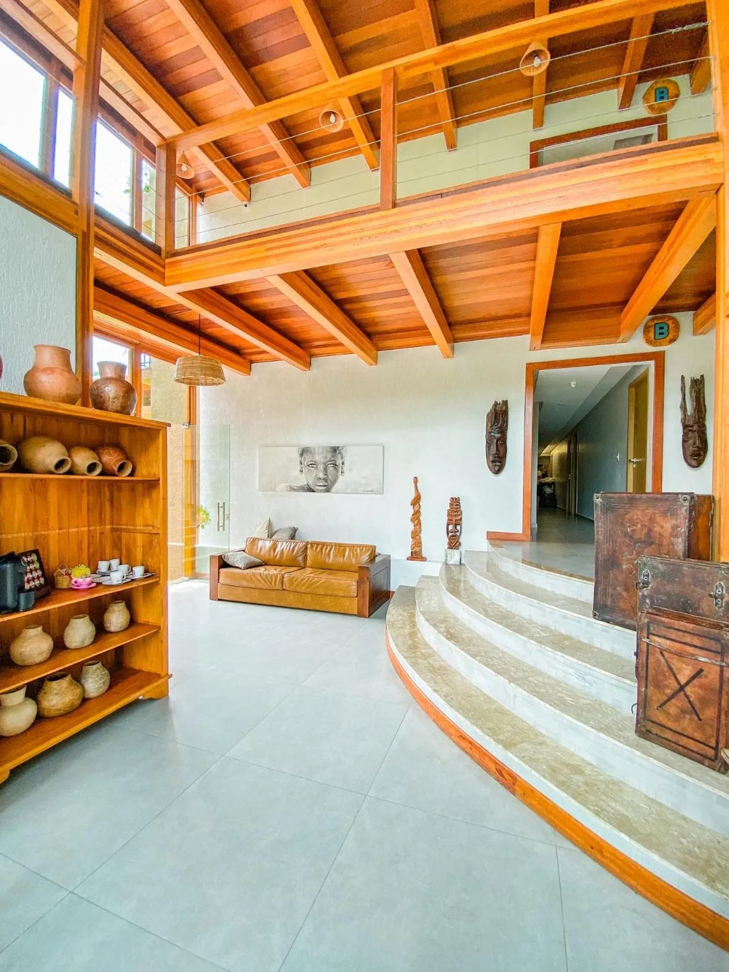 Living room in Pousada Patuá do Morro