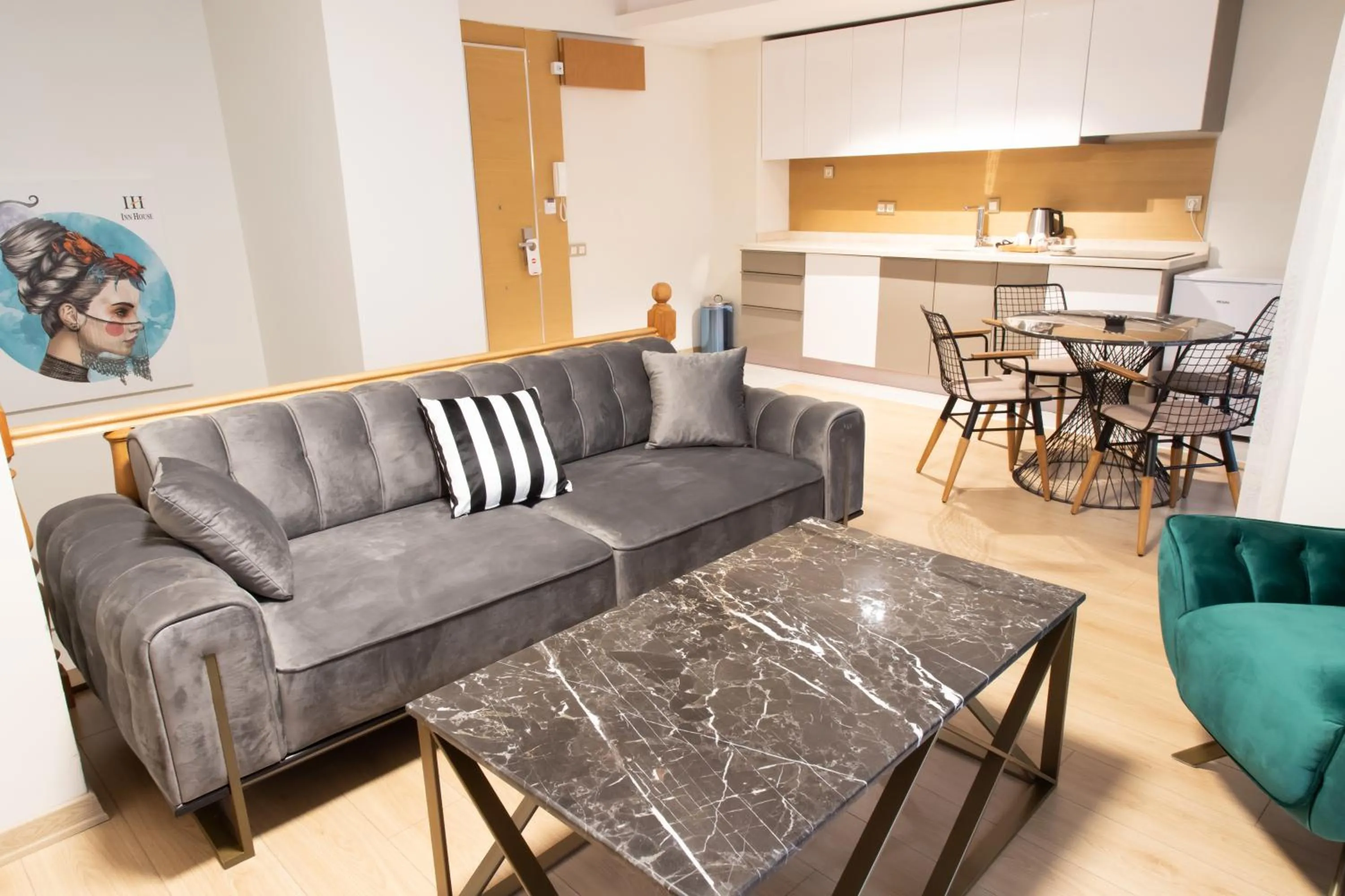 Living room in INN HOUSE LOFT SPA