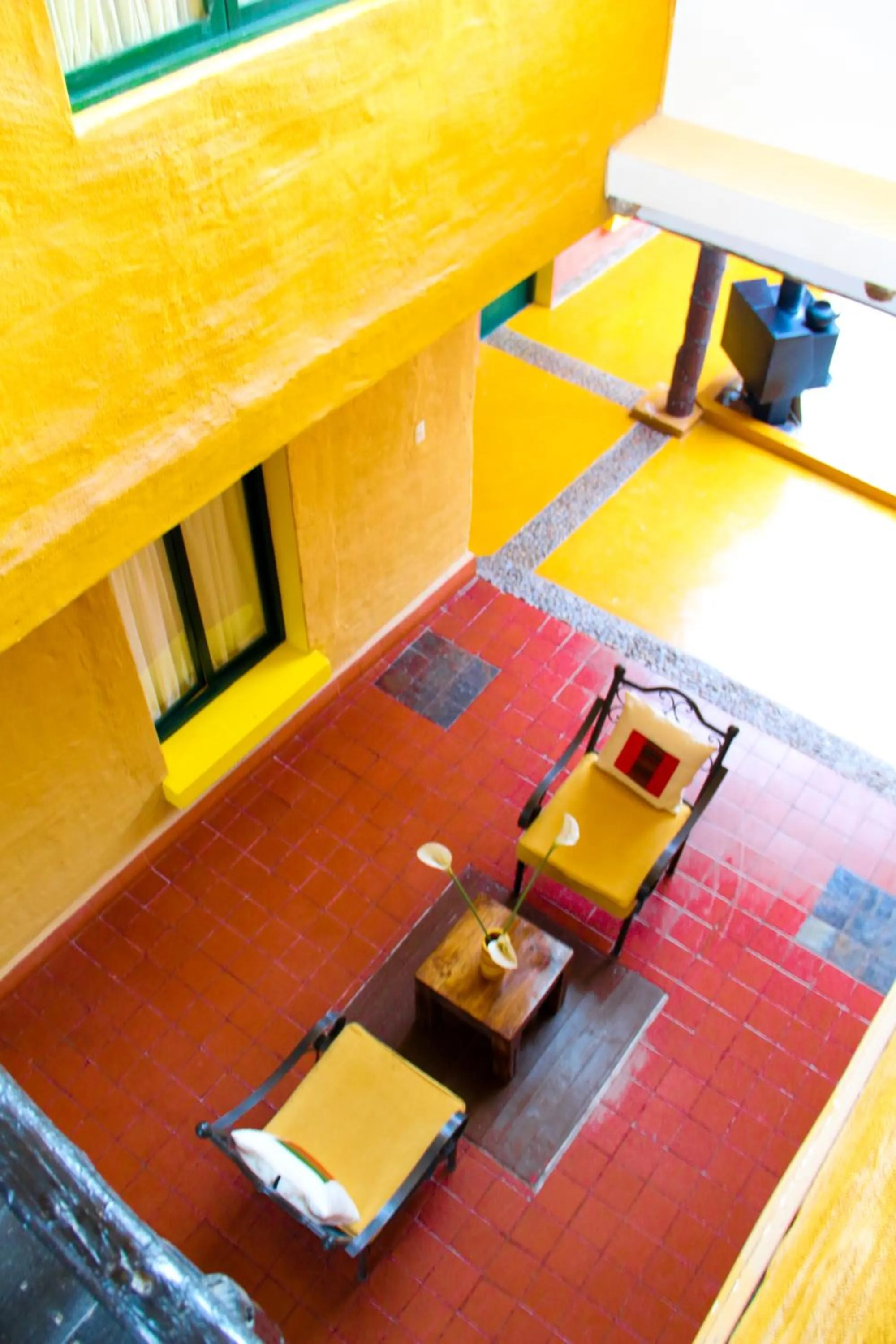Patio in Hotel Jardines de Uyuni