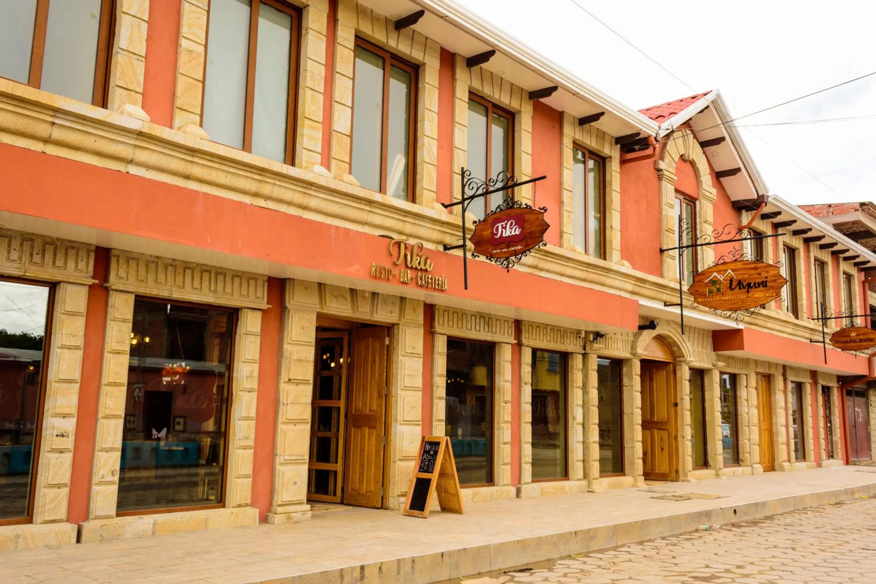 Property building in Hotel Jardines de Uyuni