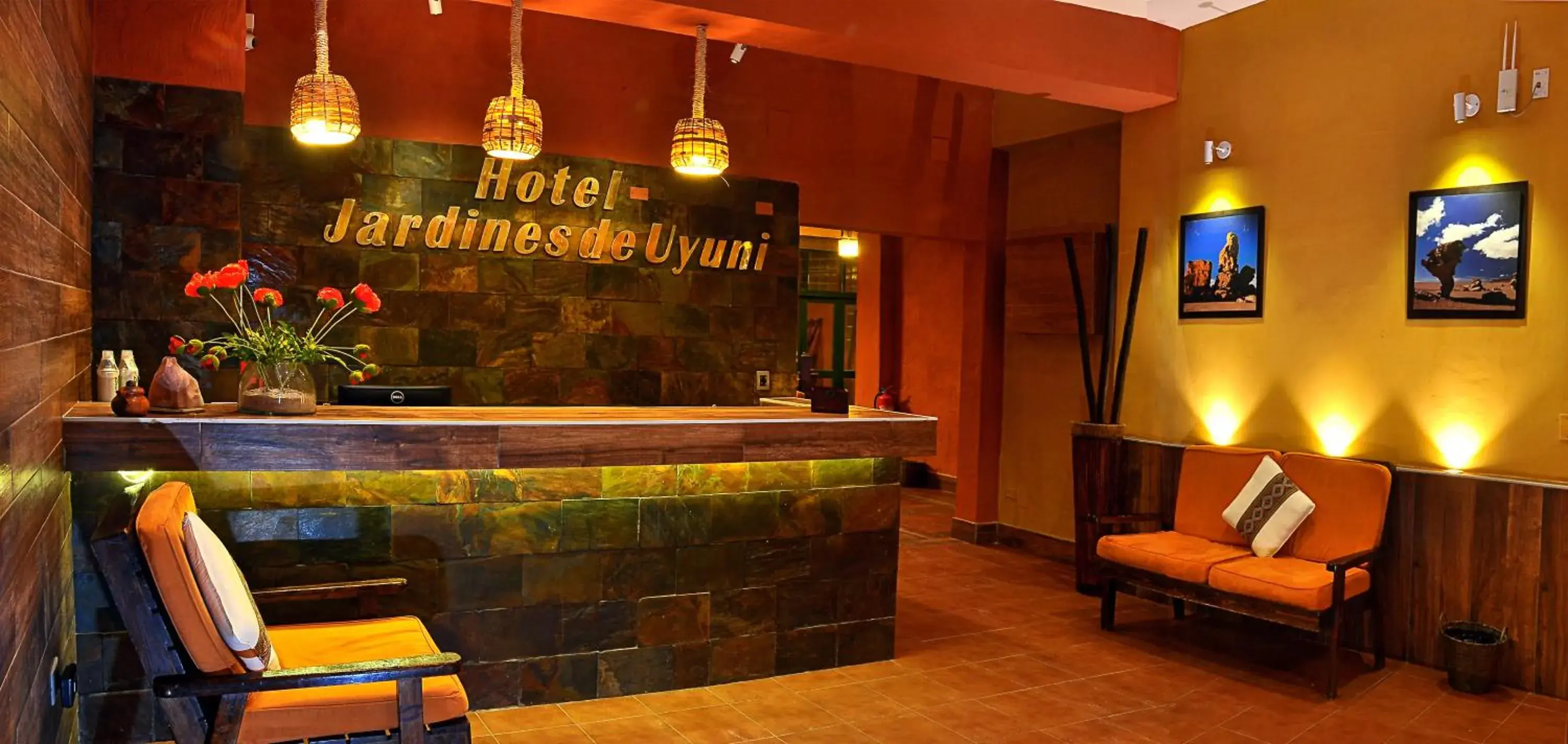 Lobby or reception in Hotel Jardines de Uyuni Lobby or reception in Hotel Jardines de Uyuni
