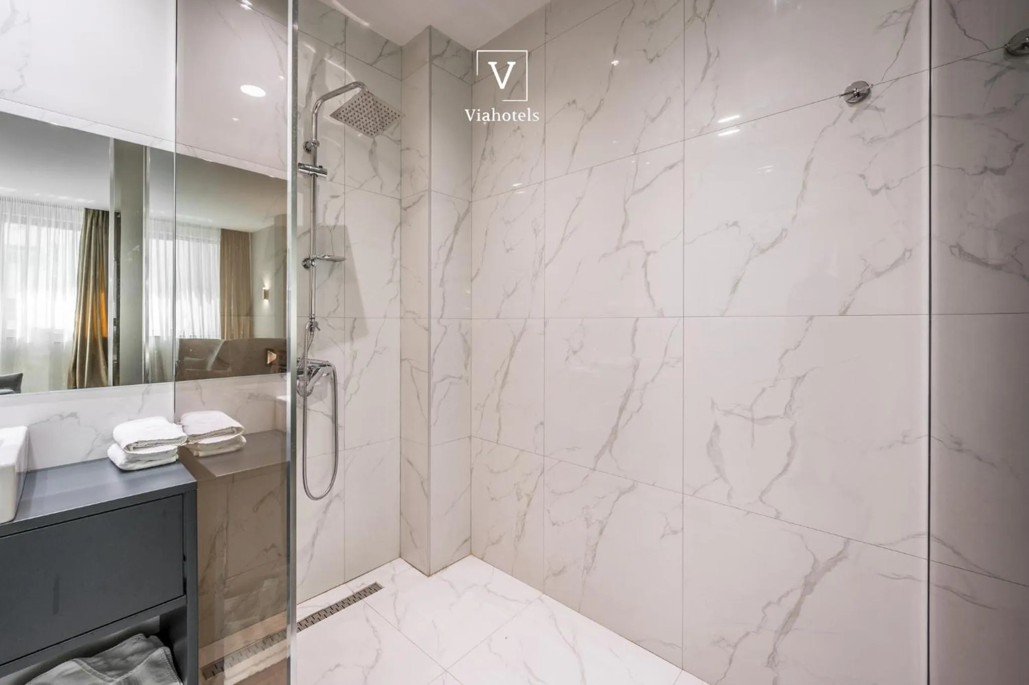 Bathroom in VH Eurostar Tirana Hotel Congress & Tirana Spa