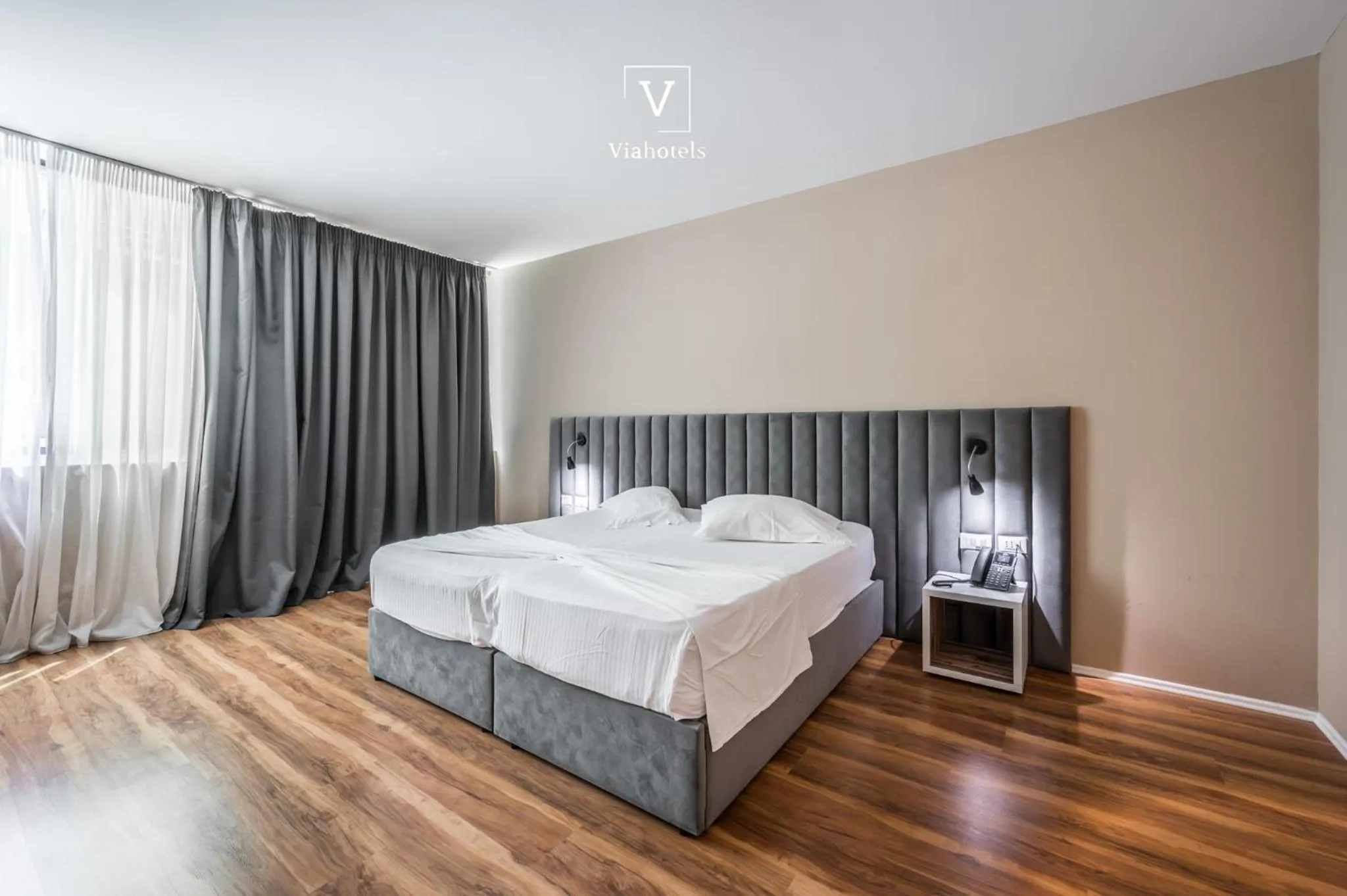 Bed in VH Eurostar Tirana Hotel Congress & Tirana Spa