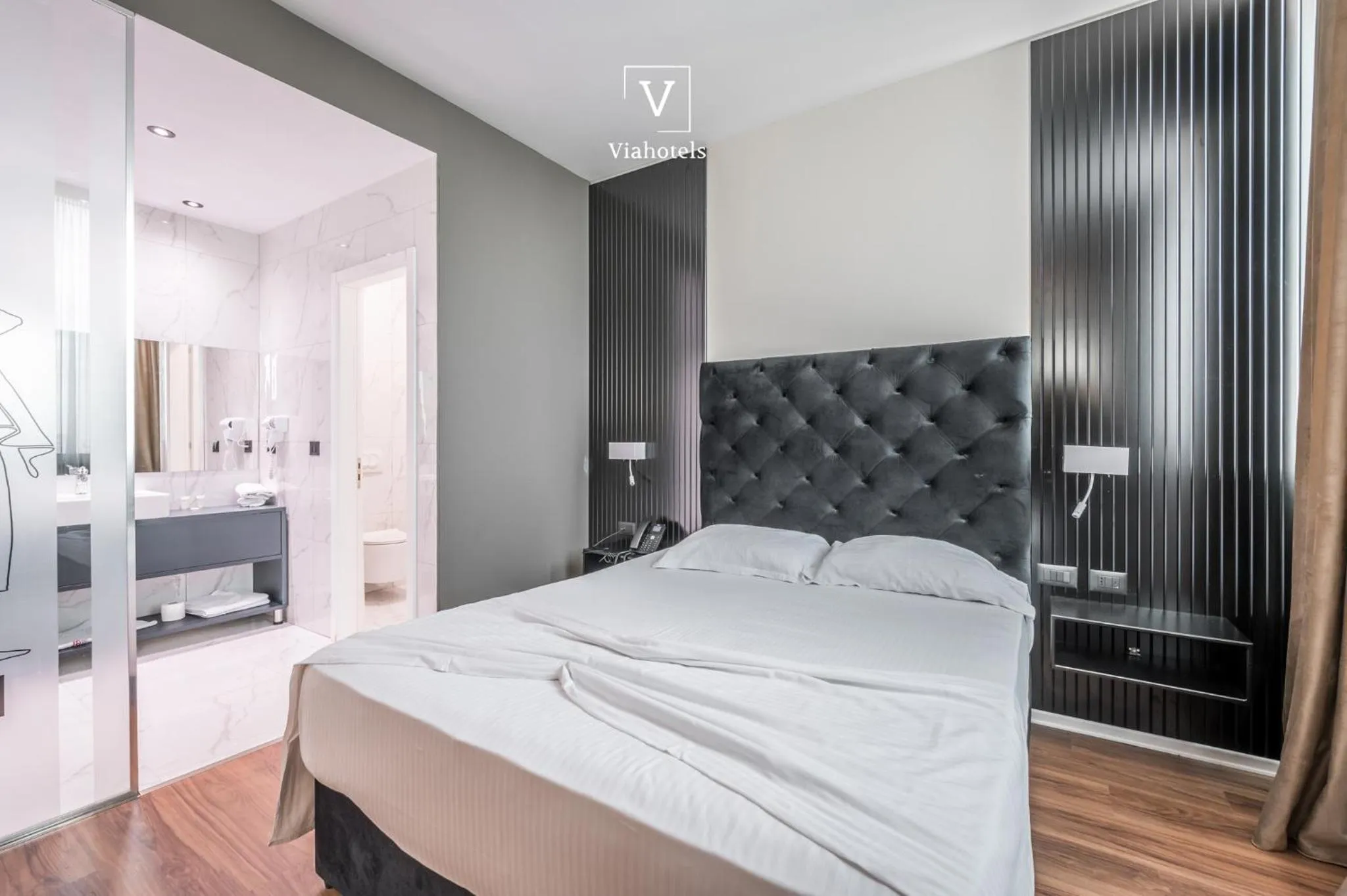 Bed in VH Eurostar Tirana Hotel Congress & Tirana Spa