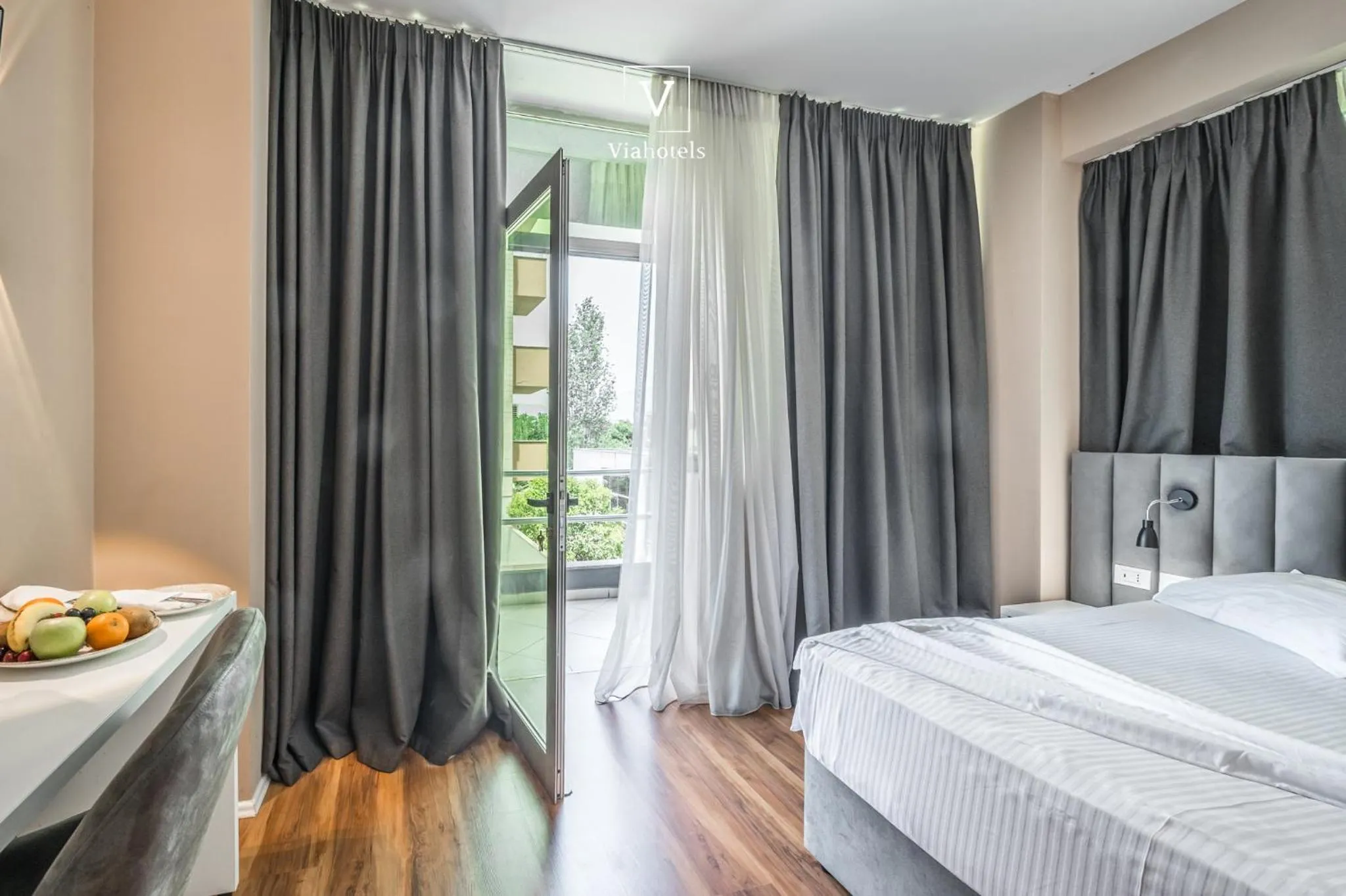 Bed in VH Eurostar Tirana Hotel Congress & Tirana Spa