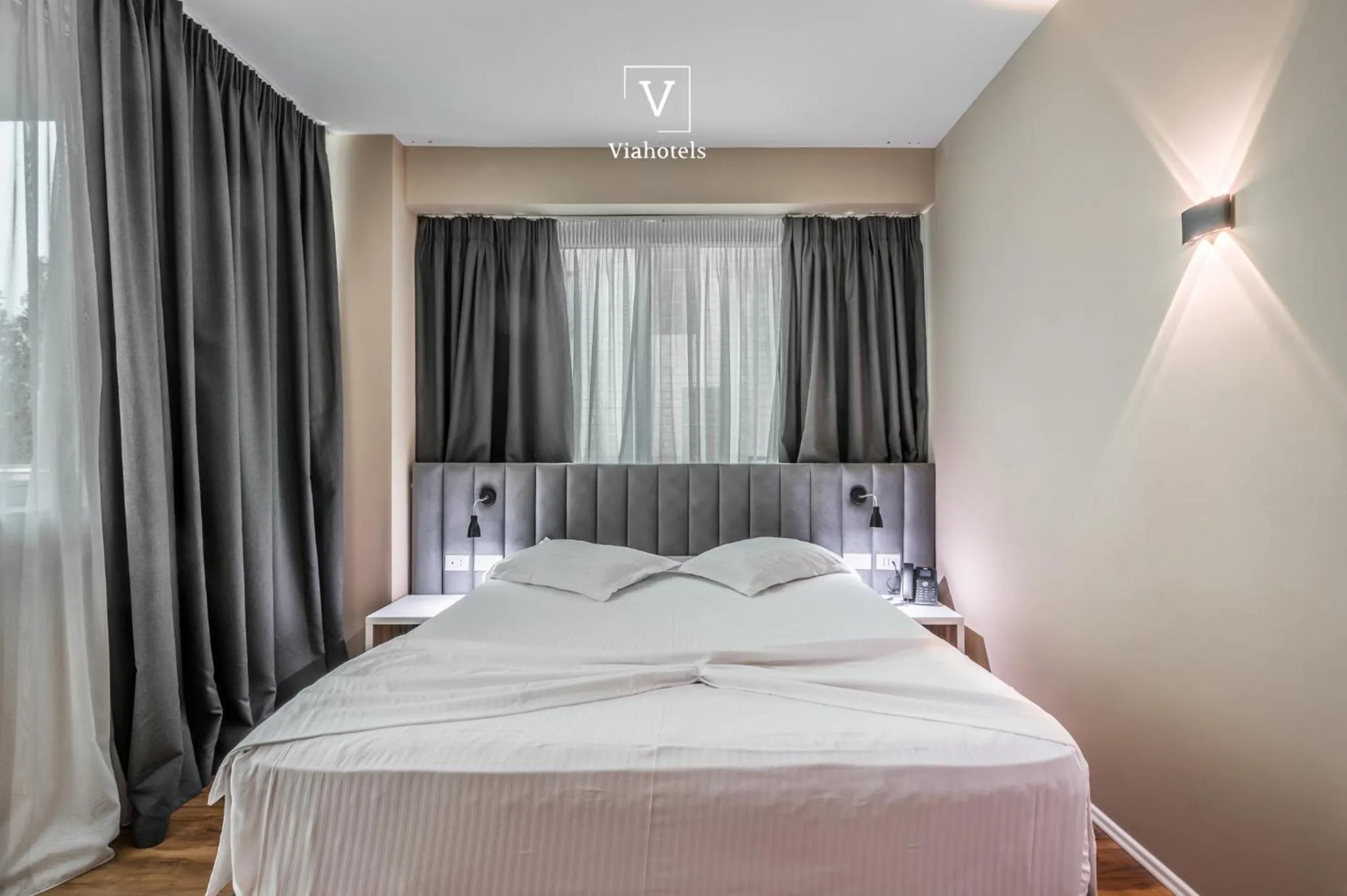 Bed in VH Eurostar Tirana Hotel Congress & Tirana Spa