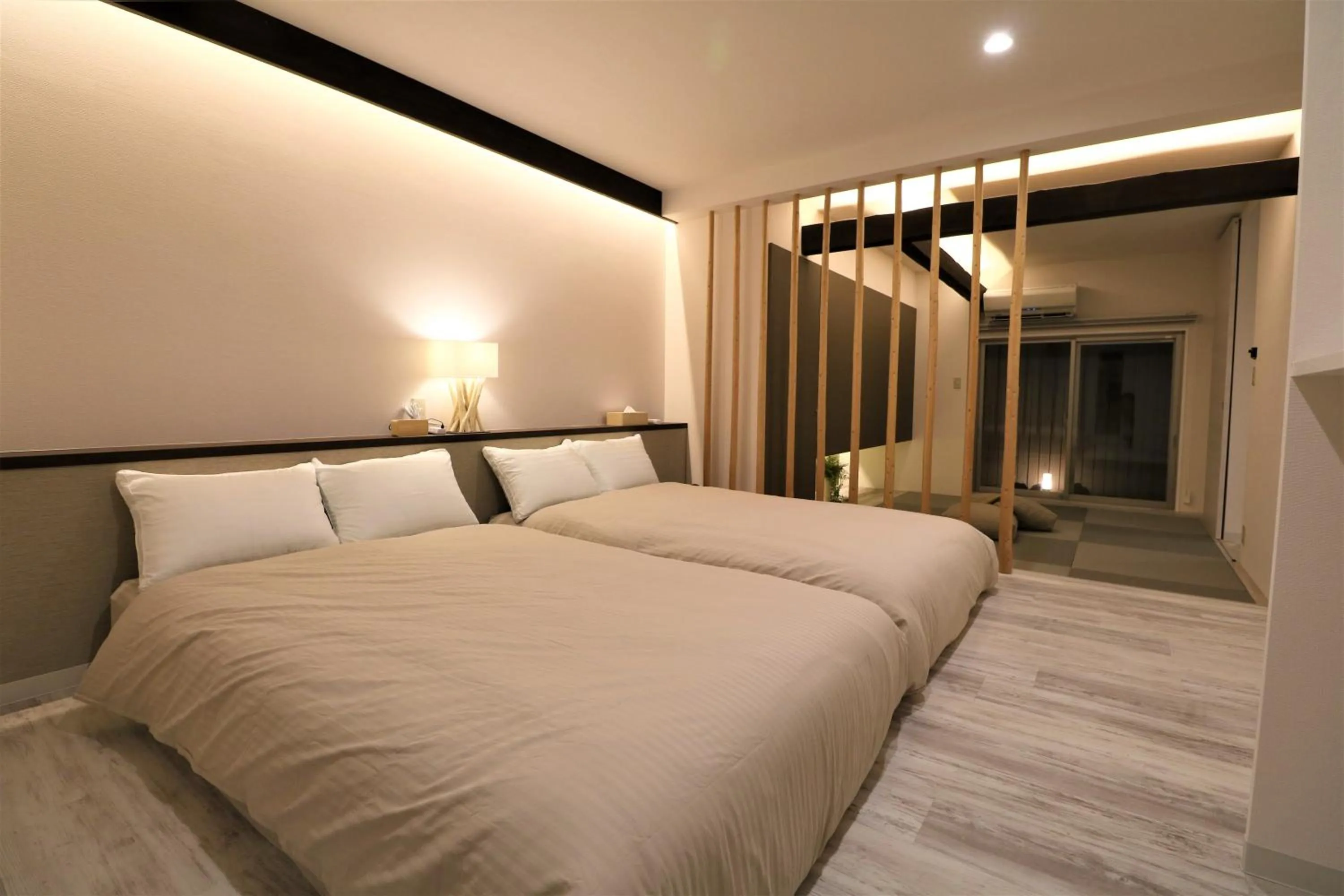 Bed in Smart Stay Ito 302