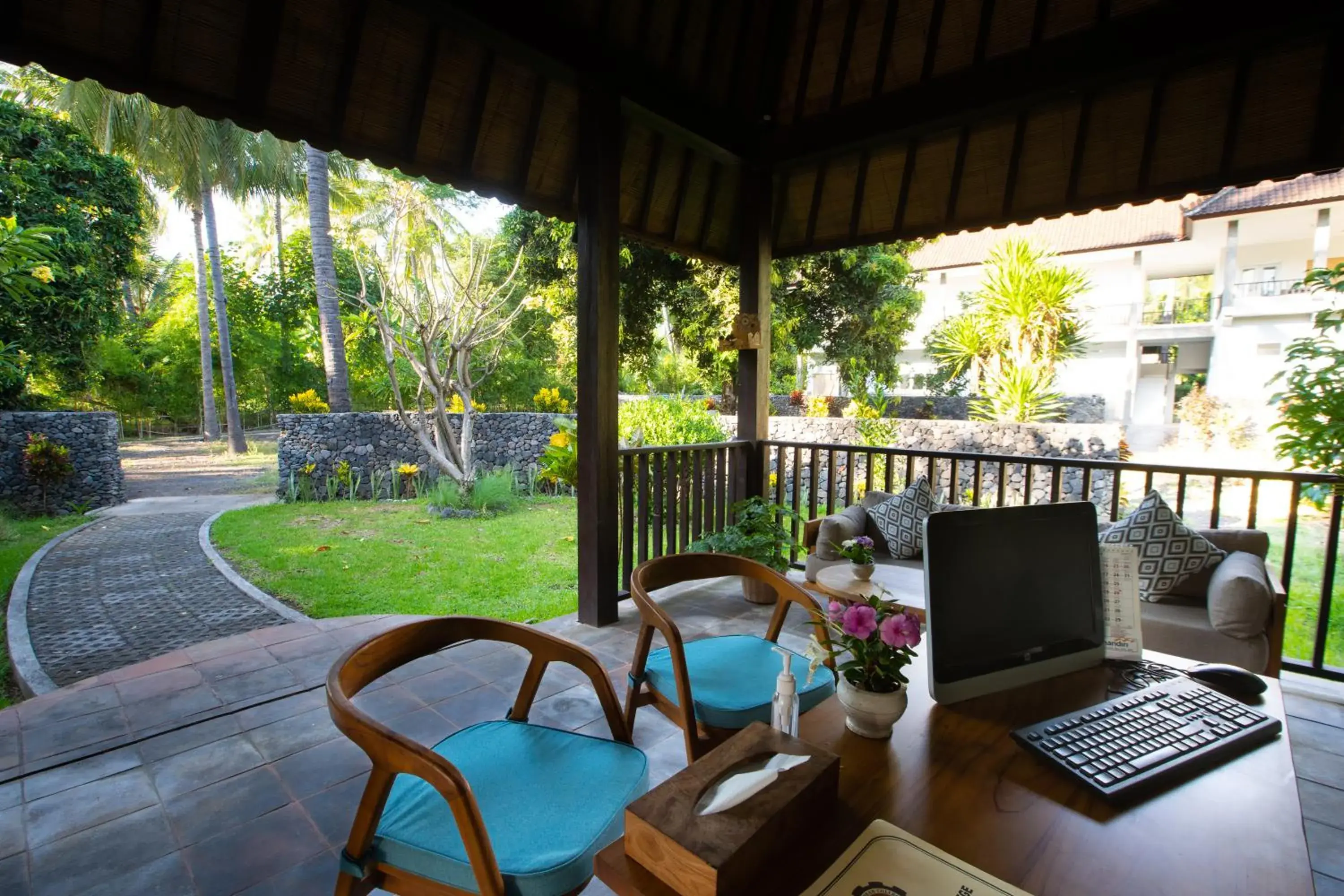 Lobby or reception in The Kirana Tembok Lobby or reception in The Kirana Tembok