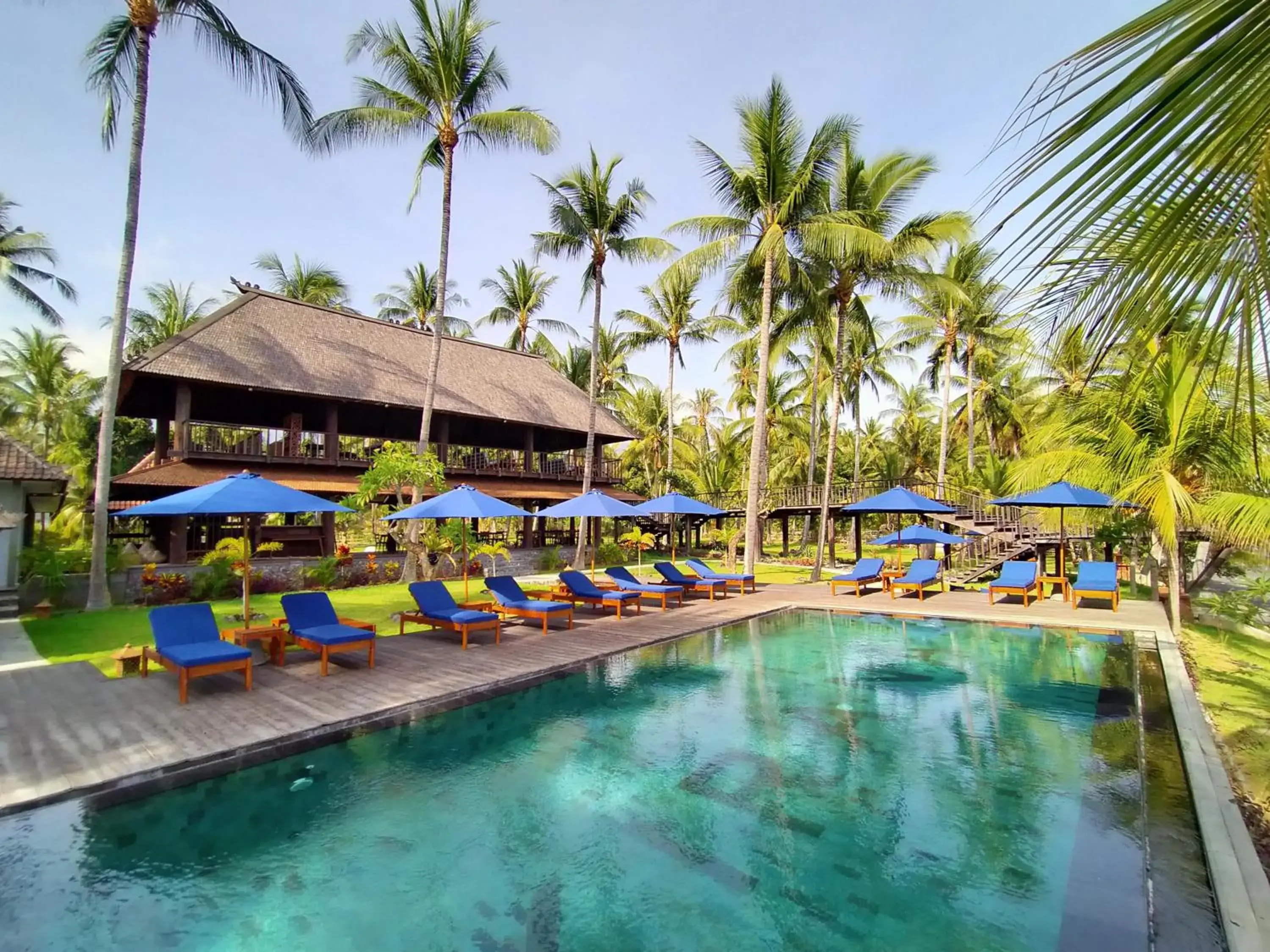 Swimming pool in The Kirana Tembok Swimming pool in The Kirana Tembok