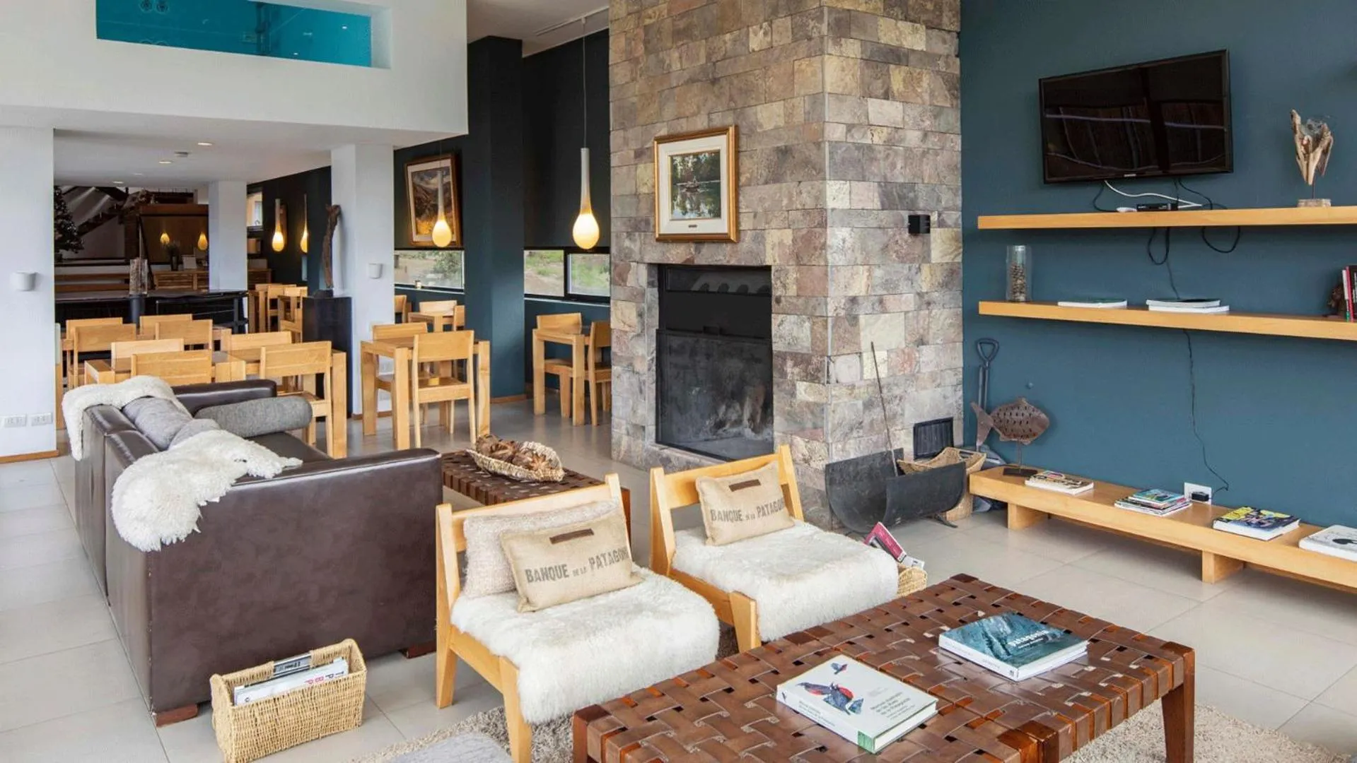 Seating area in Hotel Alto Traful