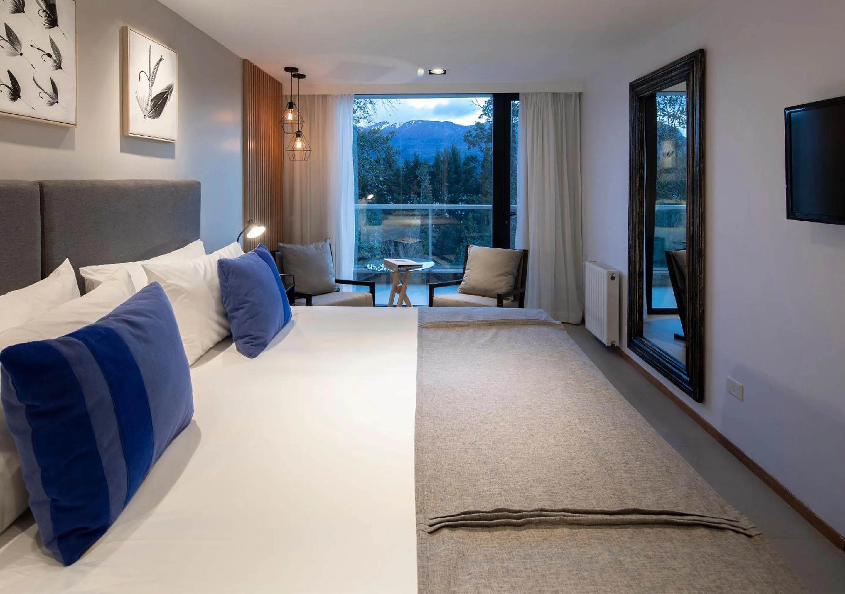 Bedroom, Bed in Hotel Alto Traful