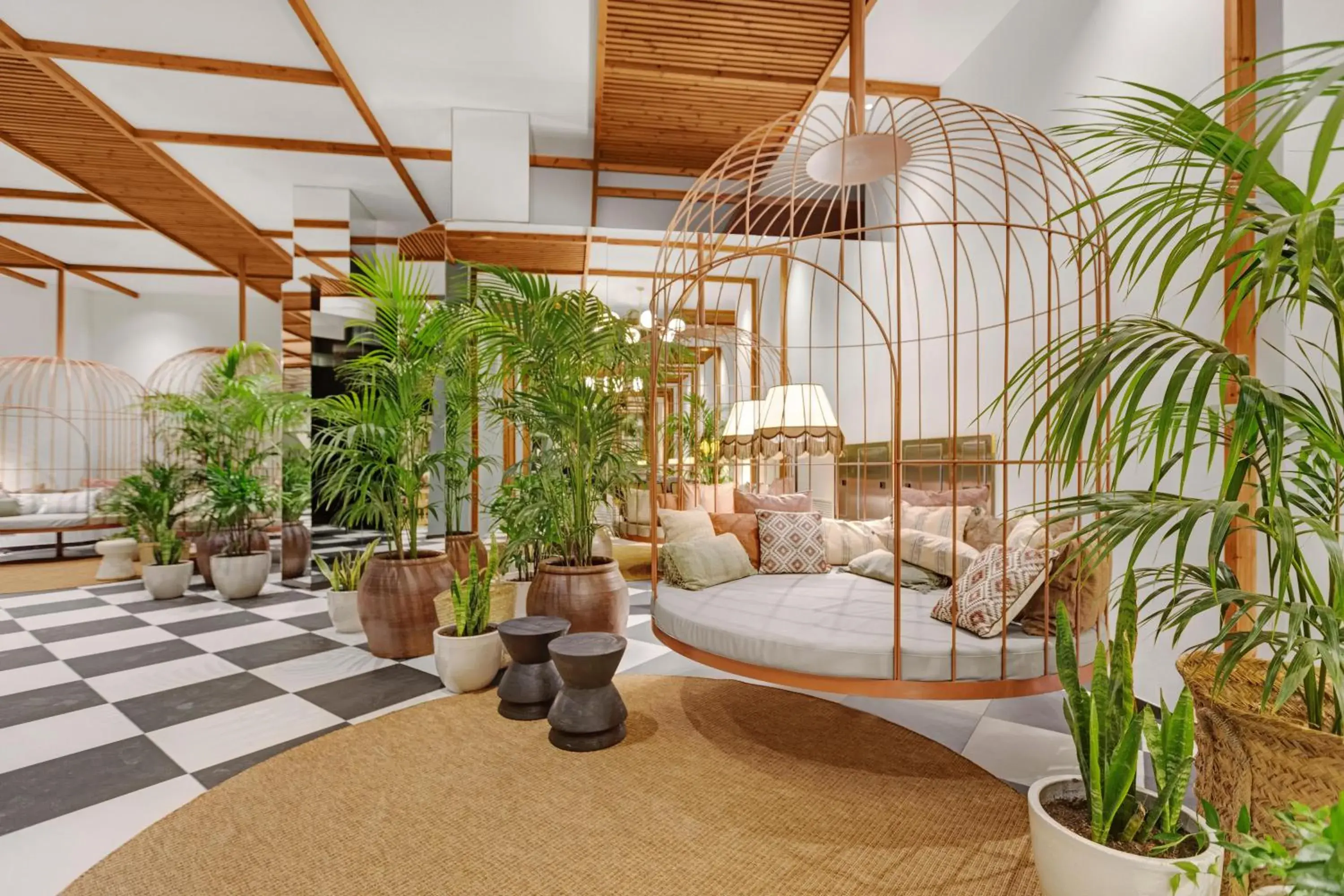 Lobby or reception in Hotel Aubamar Suites & Spa Lobby or reception in Hotel Aubamar Suites & Spa