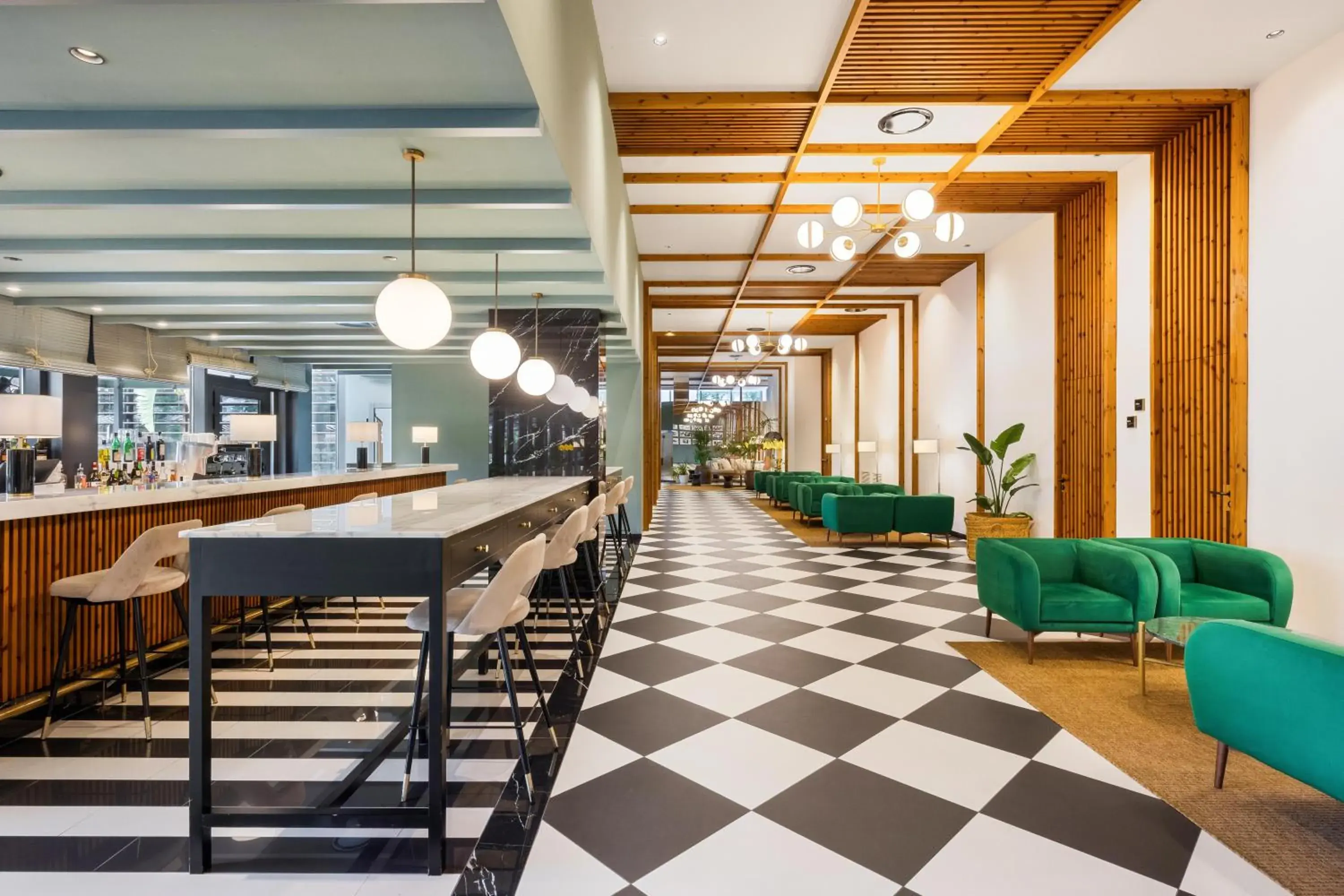 Lounge or bar in Hotel Aubamar Suites & Spa Lounge or bar in Hotel Aubamar Suites & Spa