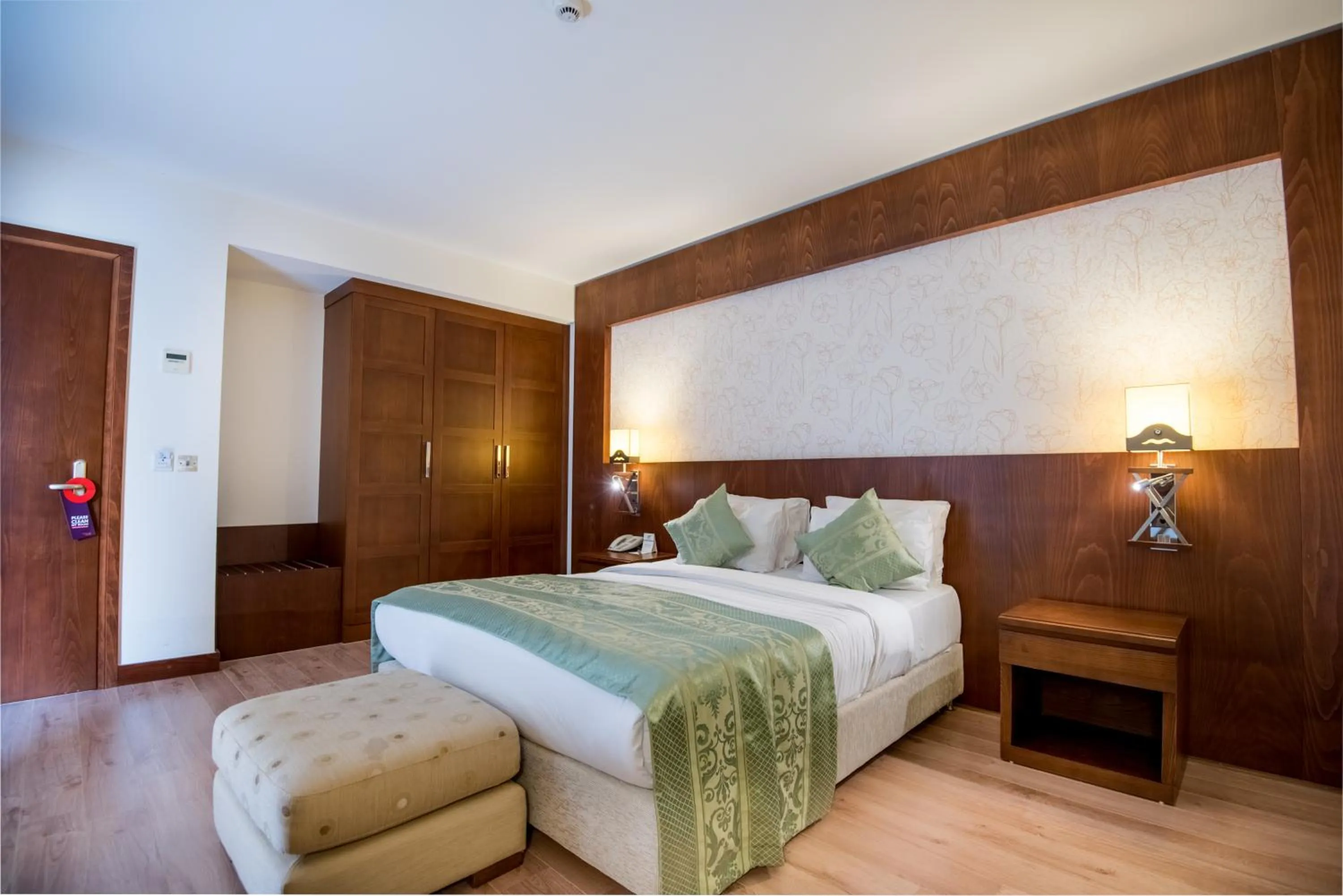 Bed in Korineum Golf & Beach Resort