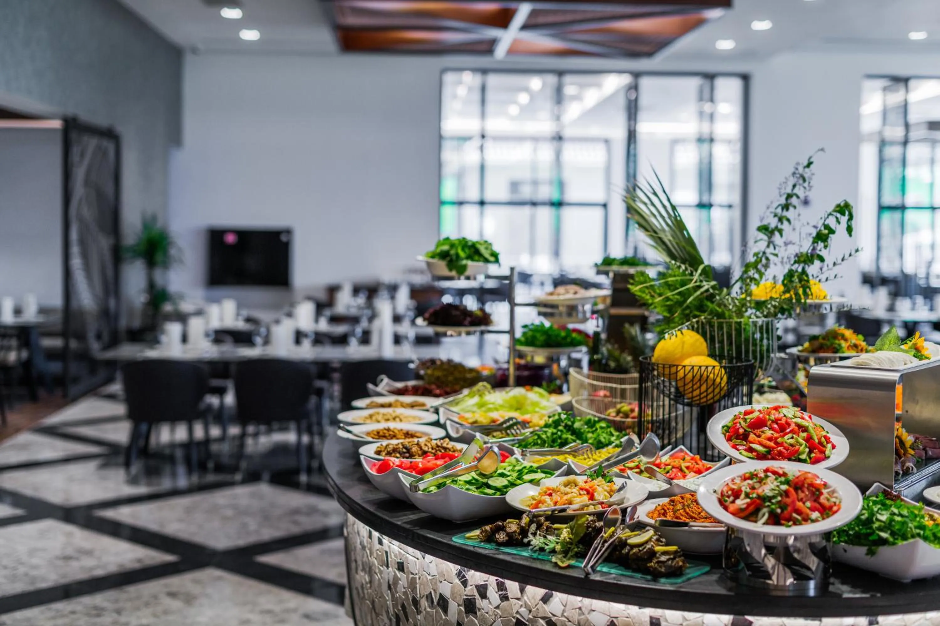 Food and drinks in Korineum Golf & Beach Resort