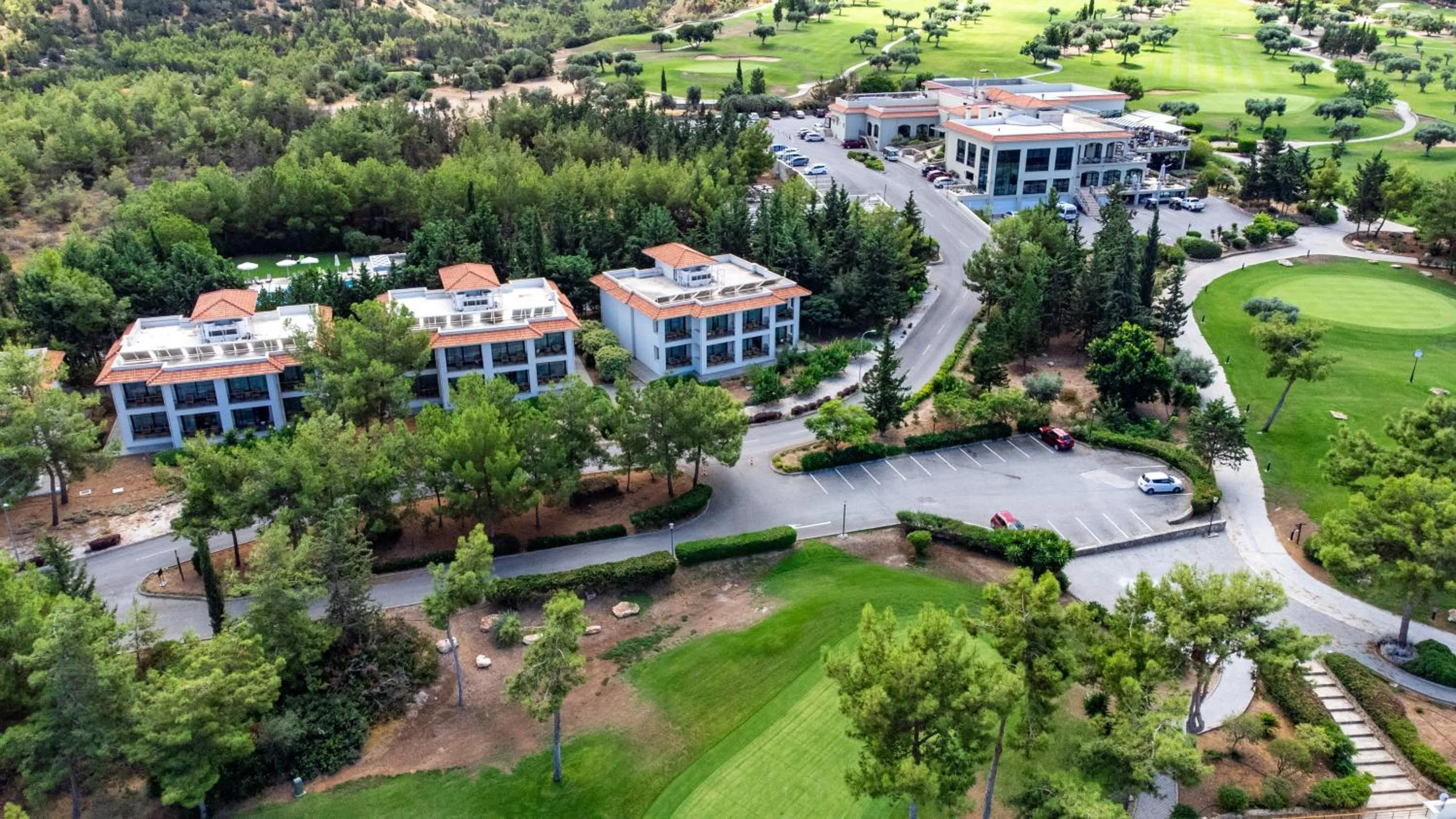 Property building in Korineum Golf & Beach Resort