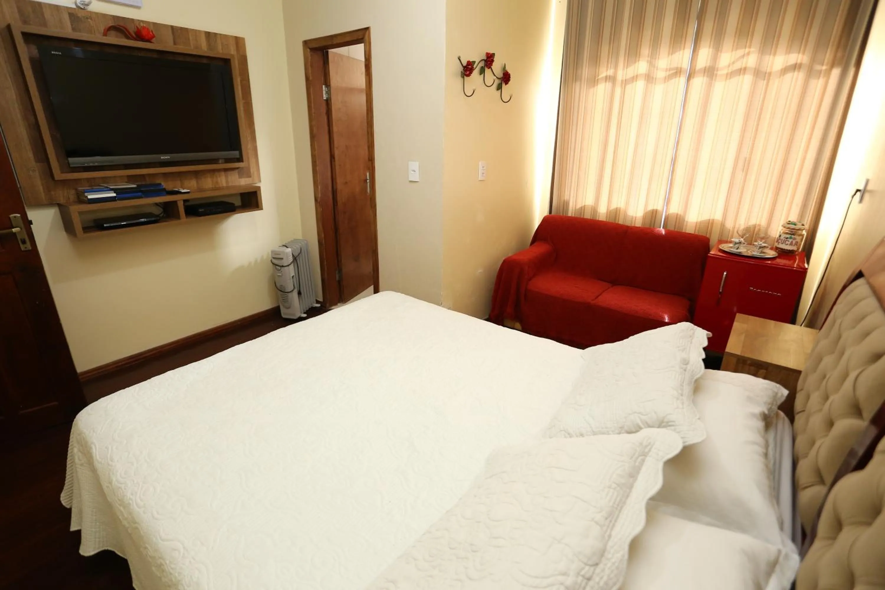 Bedroom, Bed in Pousada Kaluana