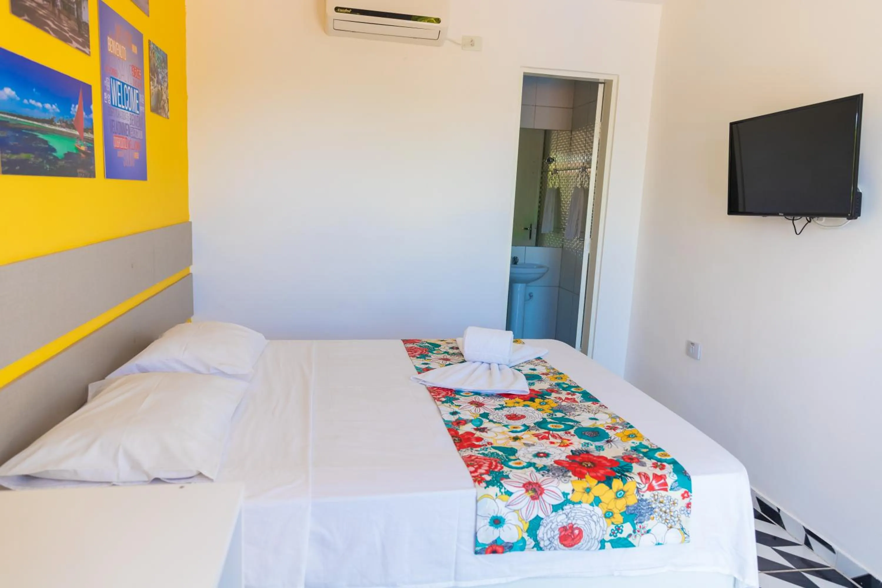 Bed in Pousada Summer Beach by AFT