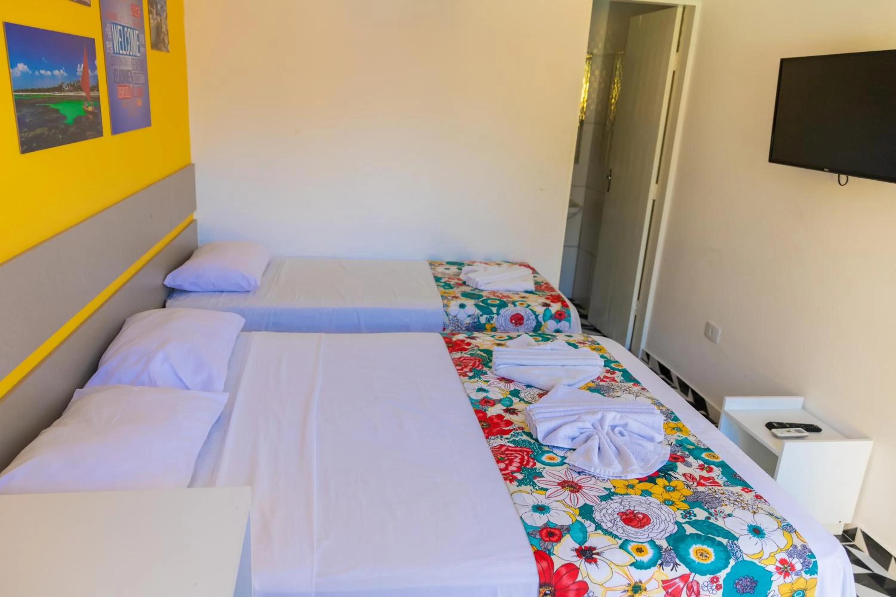 Bed in Pousada Summer Beach by AFT