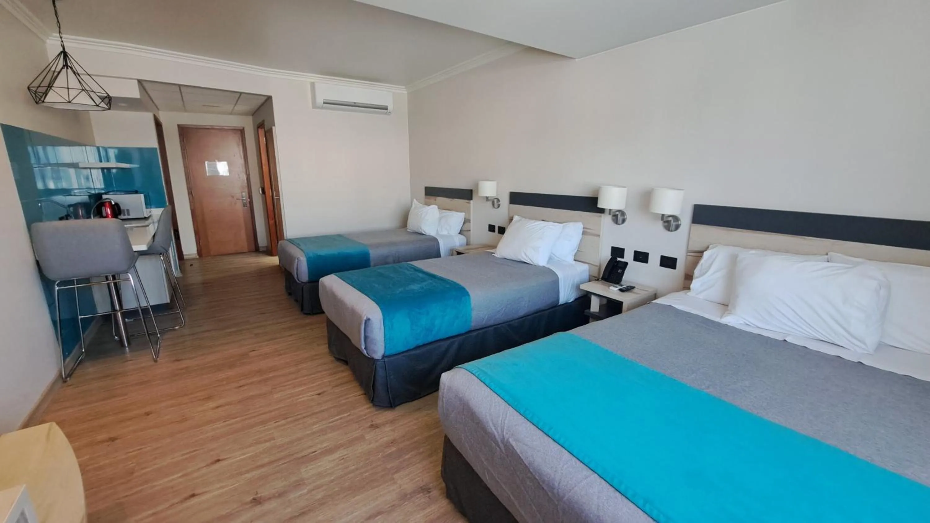 Bedroom, Bed in Hotel Diego de Almagro Temuco Express