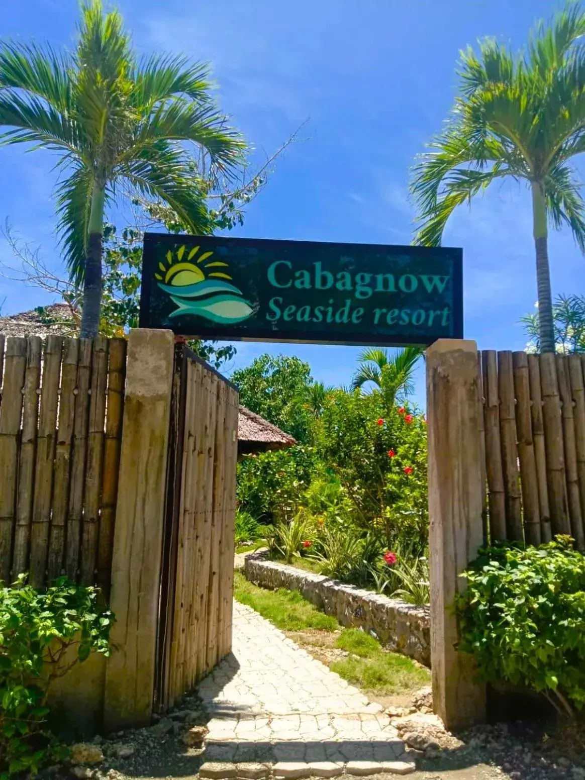 Facade/entrance in Cabagnow Seaside Resort Facade/entrance in Cabagnow Seaside Resort