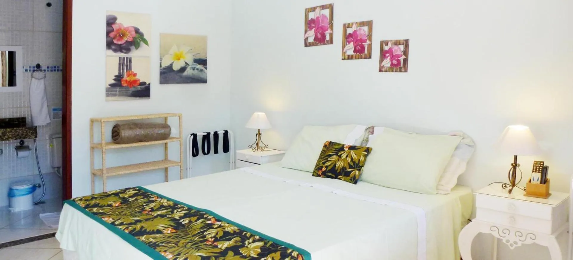 Bed in Pousada Horizonte dos Borbas