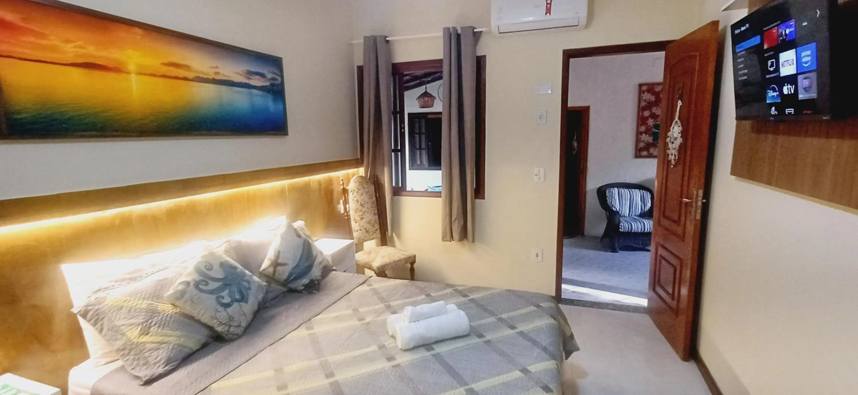 Bed in Pousada Horizonte dos Borbas