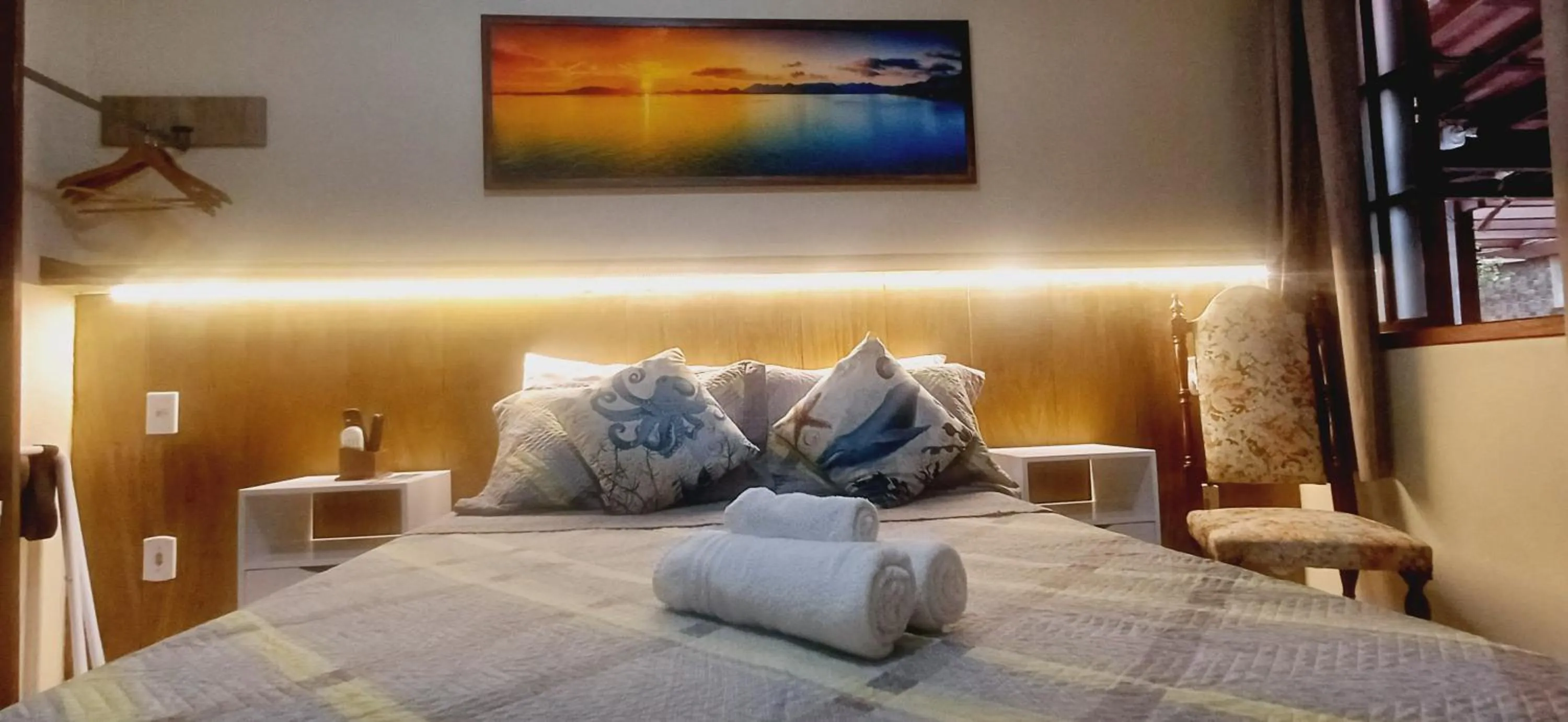 Bed in Pousada Horizonte dos Borbas