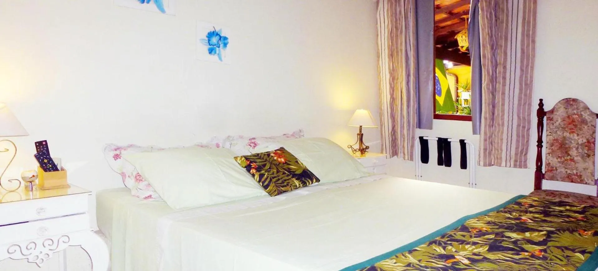 Bed in Pousada Horizonte dos Borbas