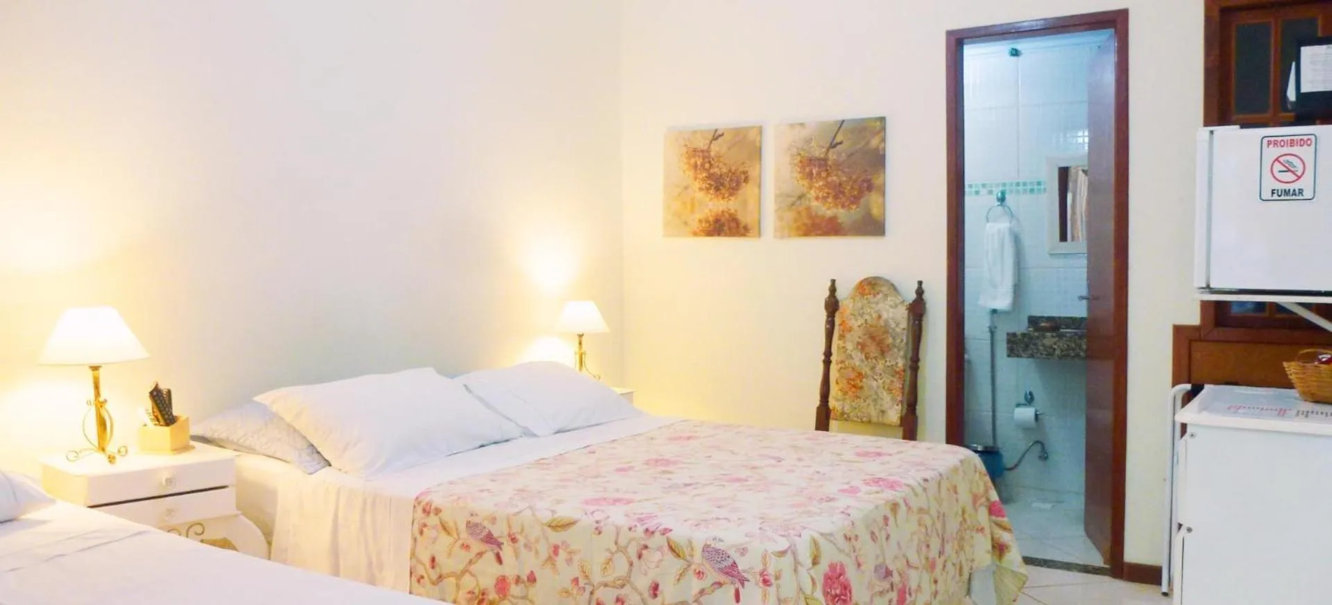 Bed in Pousada Horizonte dos Borbas