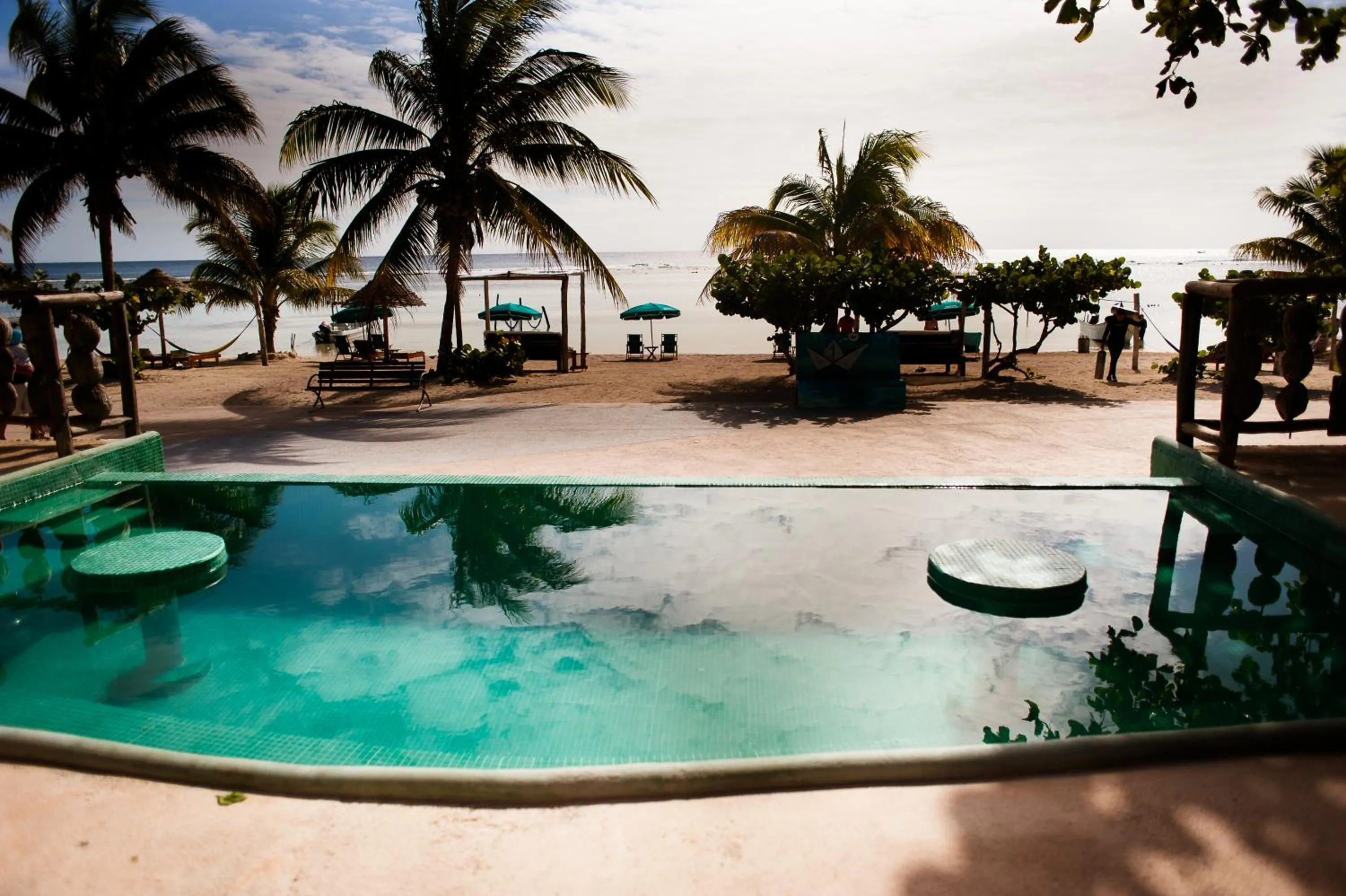 Swimming pool in Nacional Beach Club & Bungalows