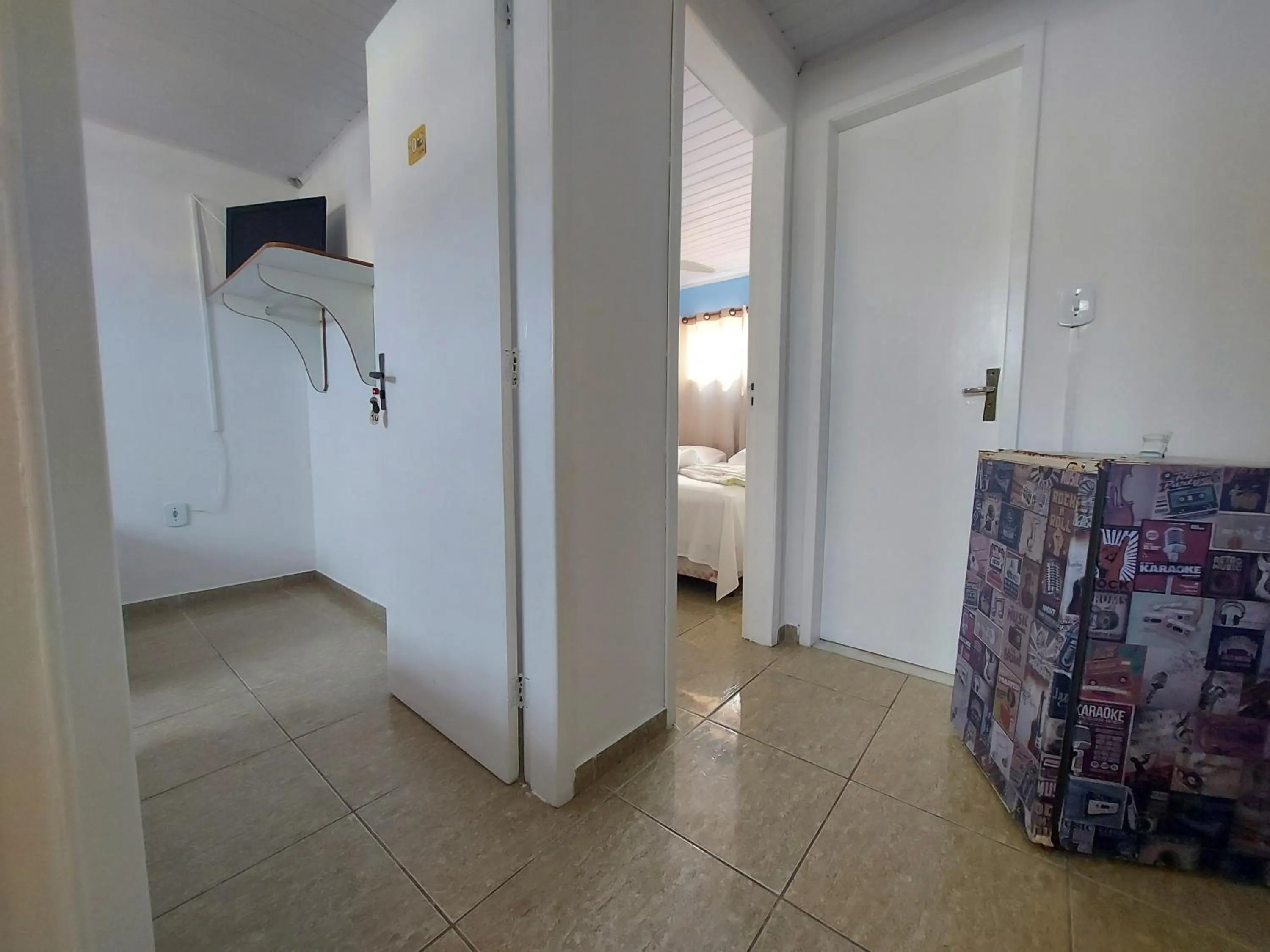 Bed in Canema Pousada