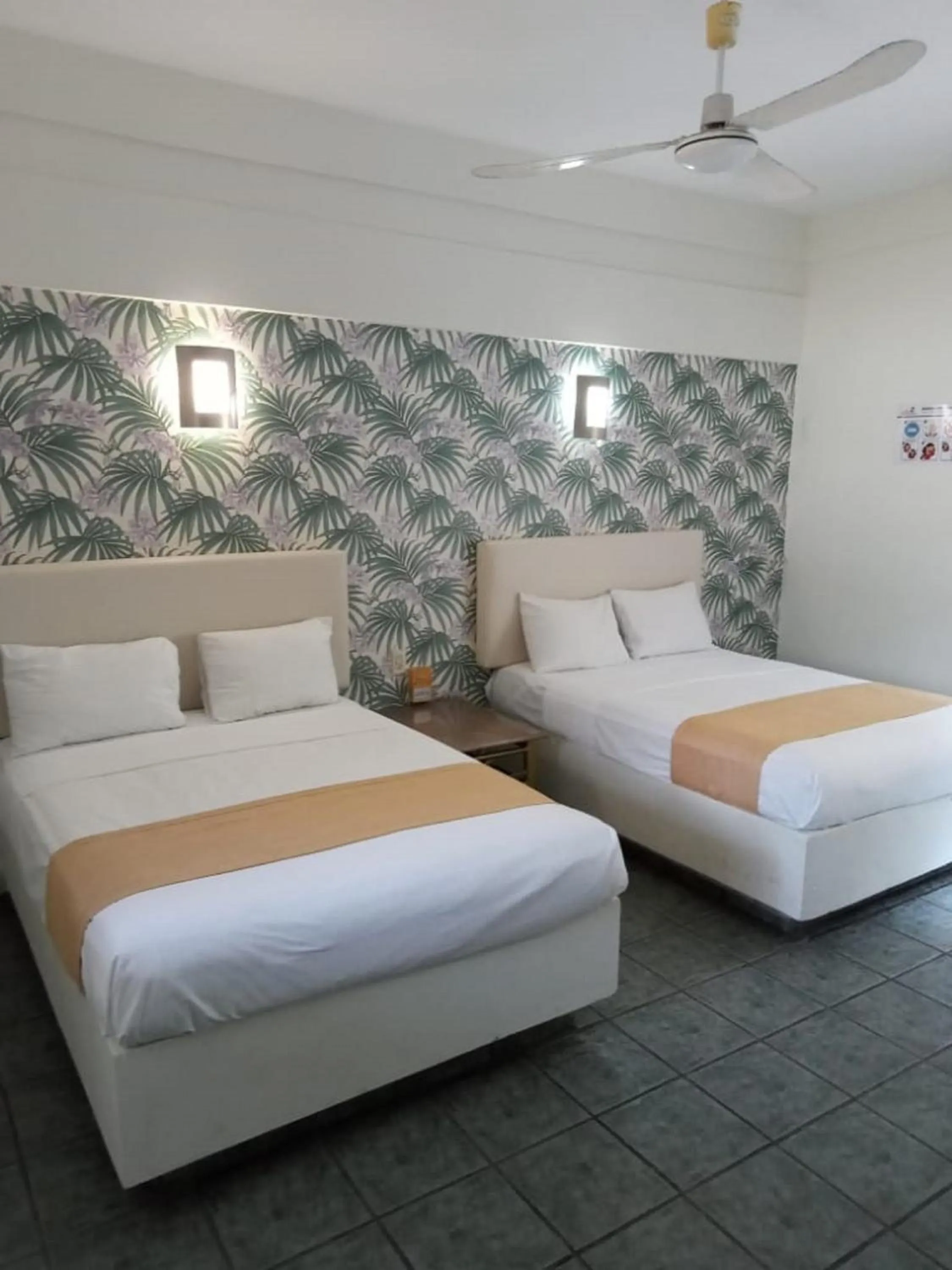 Bed in Hotel Gran Palmeiras