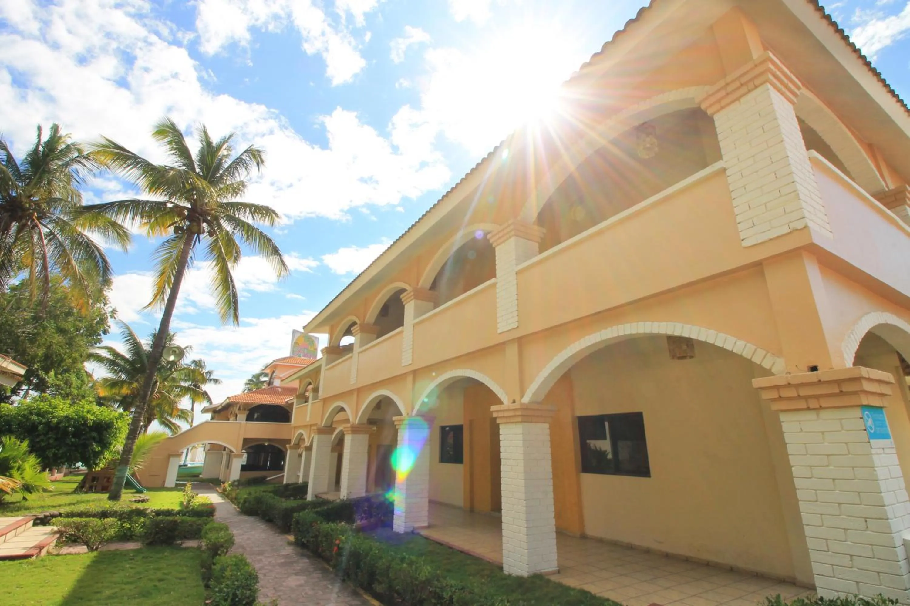 Property building in Hotel Gran Palmeiras