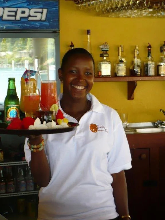 Staff in Paradise Beach Hotel