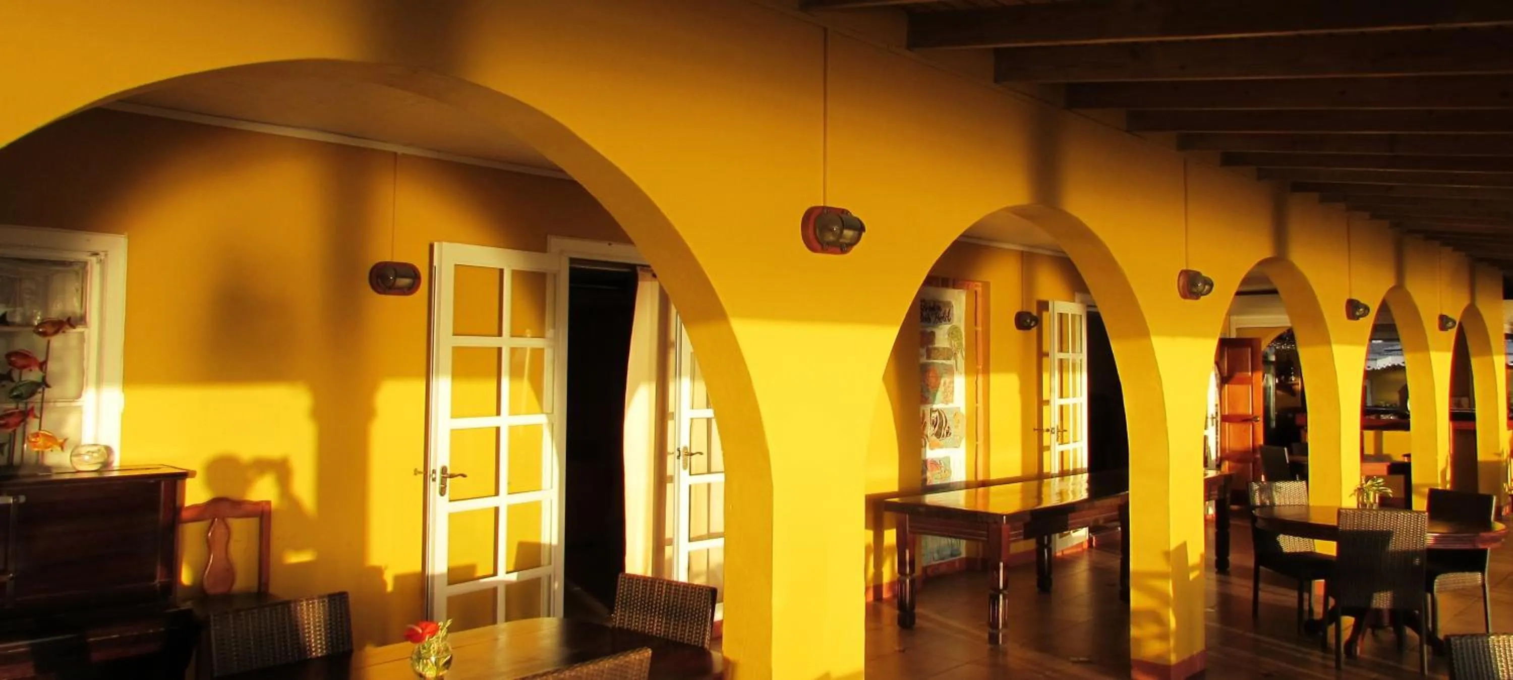 Decorative detail in Paradise Beach Hotel