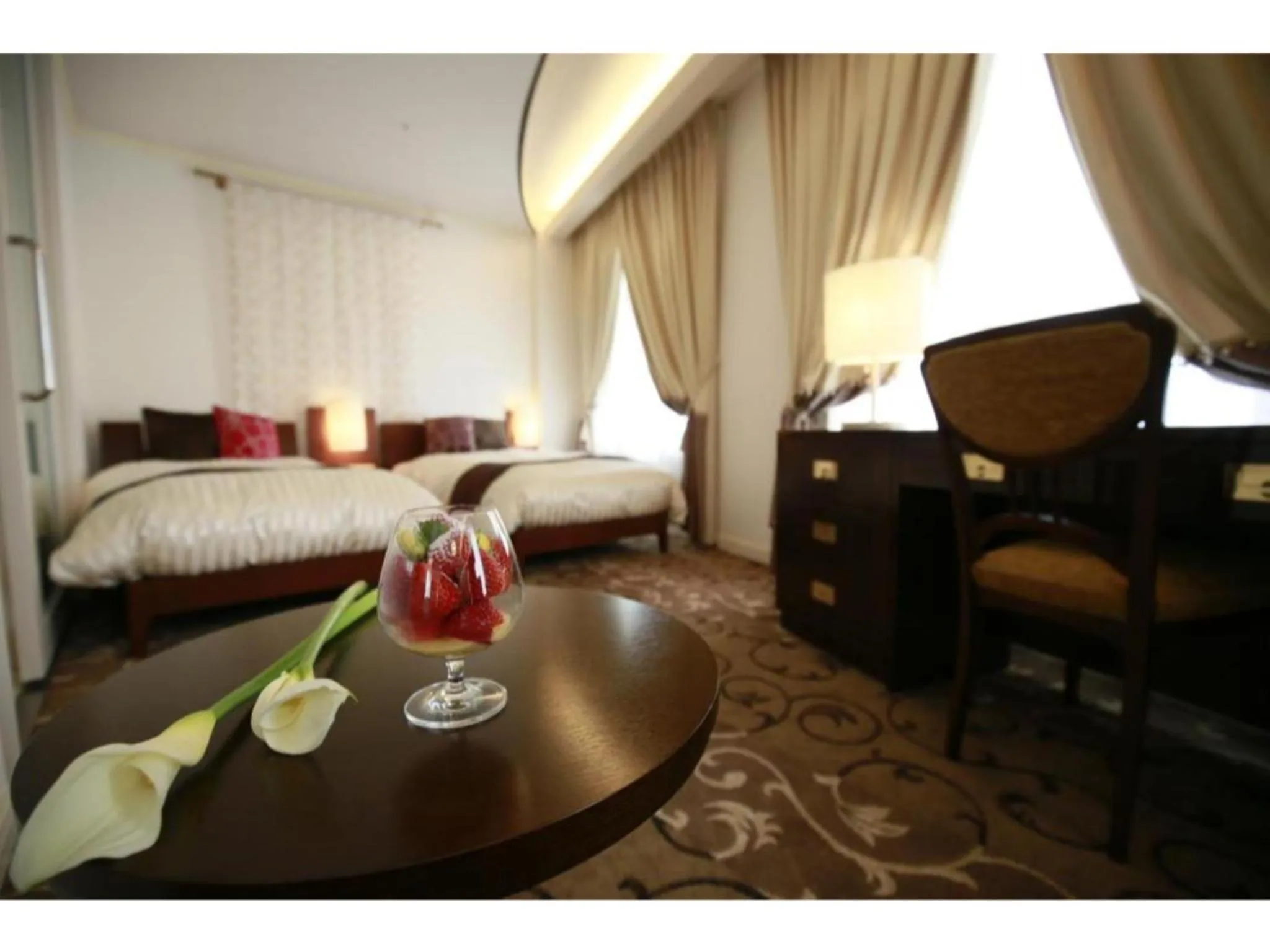 Bed in Hotel Grand Vert Gizan - Vacation STAY 95368