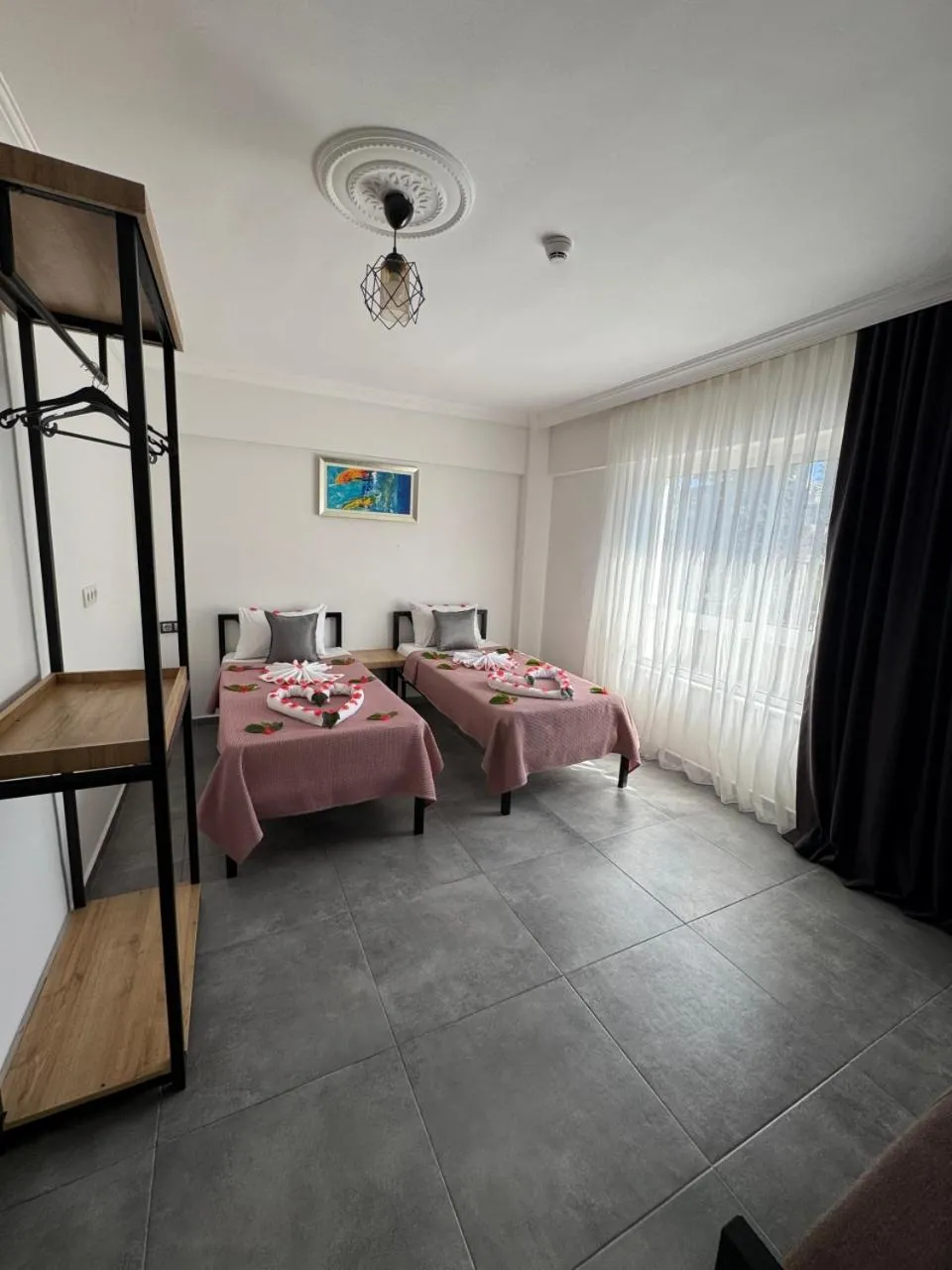 Bed in The Pera Hotel Marmaris
