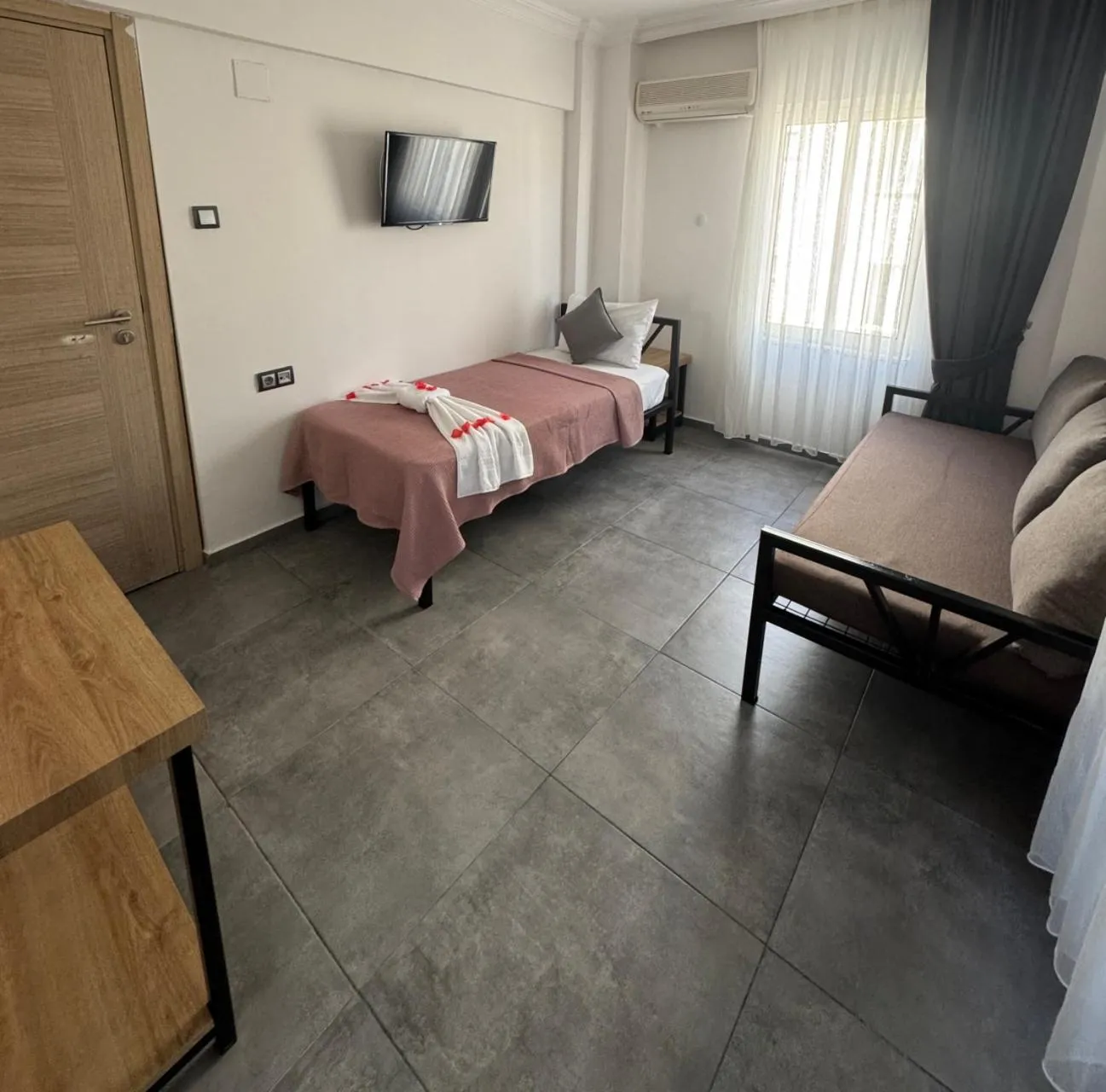 Bed in The Pera Hotel Marmaris
